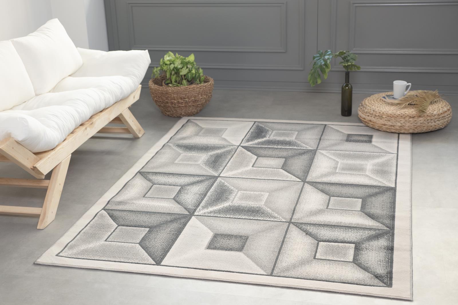 Lela LL08 Gray Area Rug — view 7