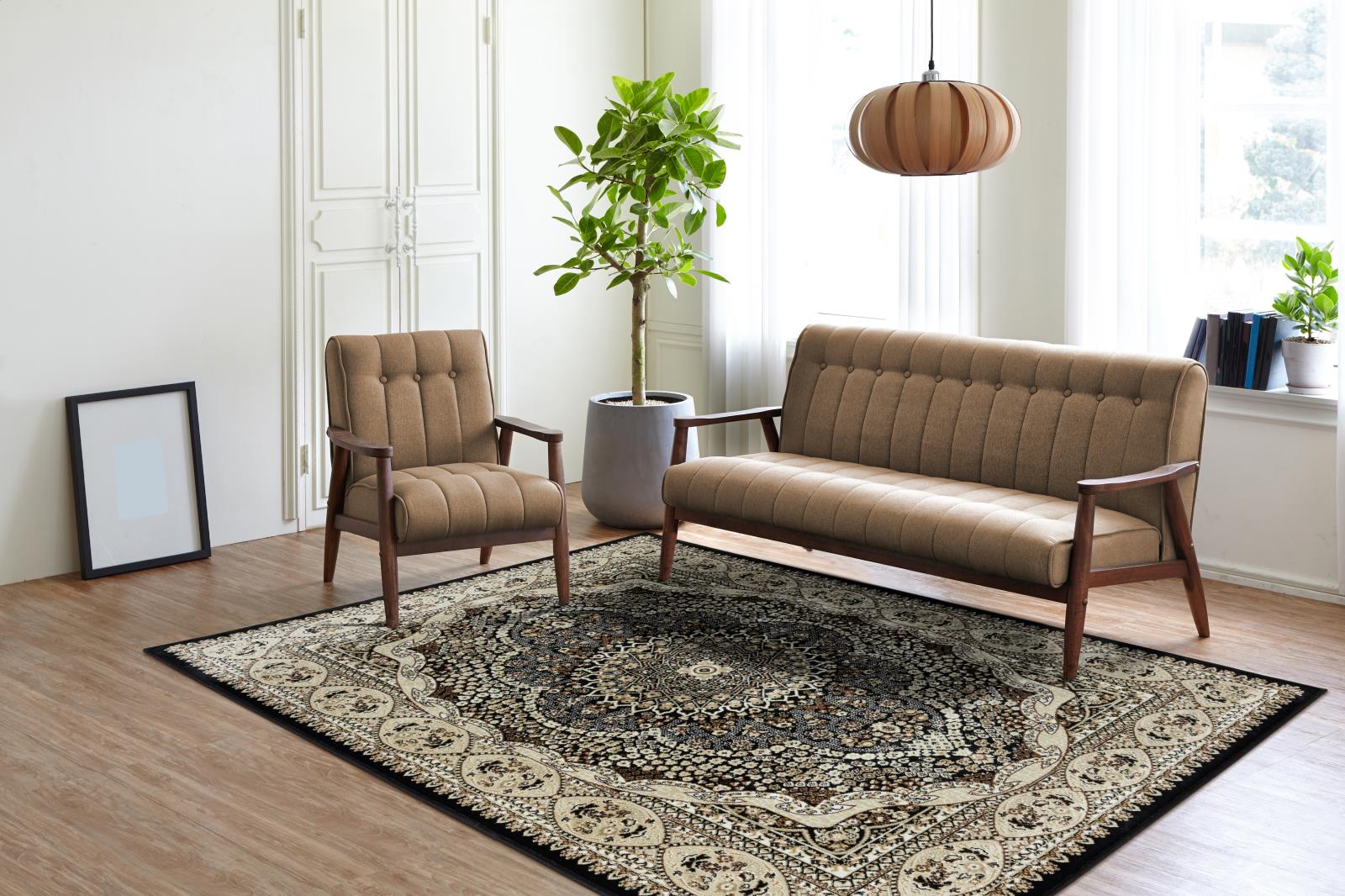 Prime PE22 Black Area Rug — view 5