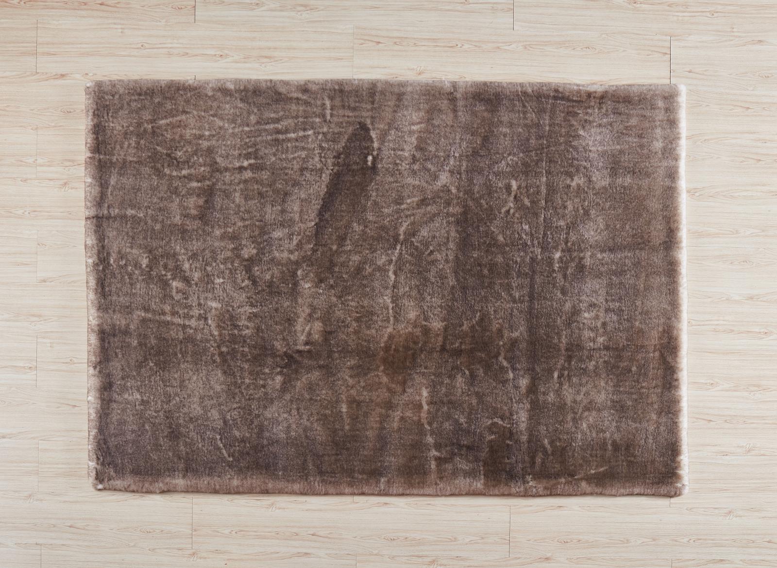 Amore AO02 Brown Shag Rug — view 6
