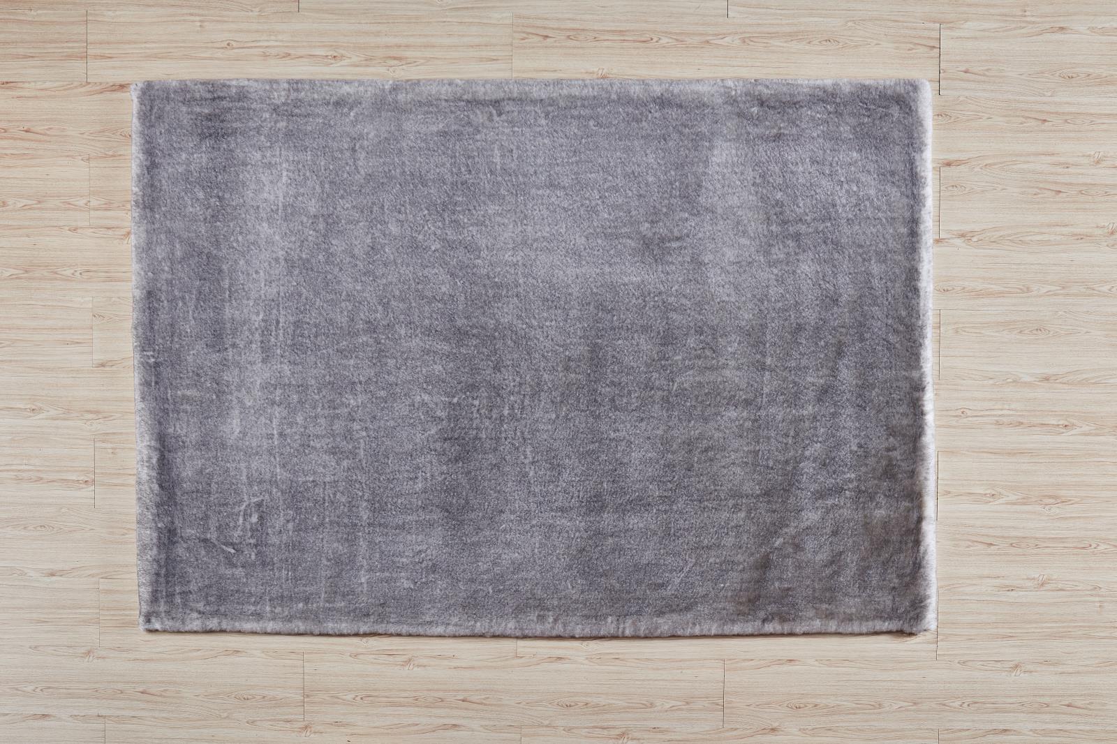 Amore AO03 Gray Shag Rug — view 5