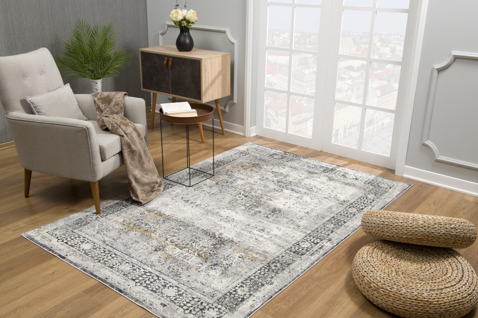 Christian CY08 Gray Area Rug — view 8