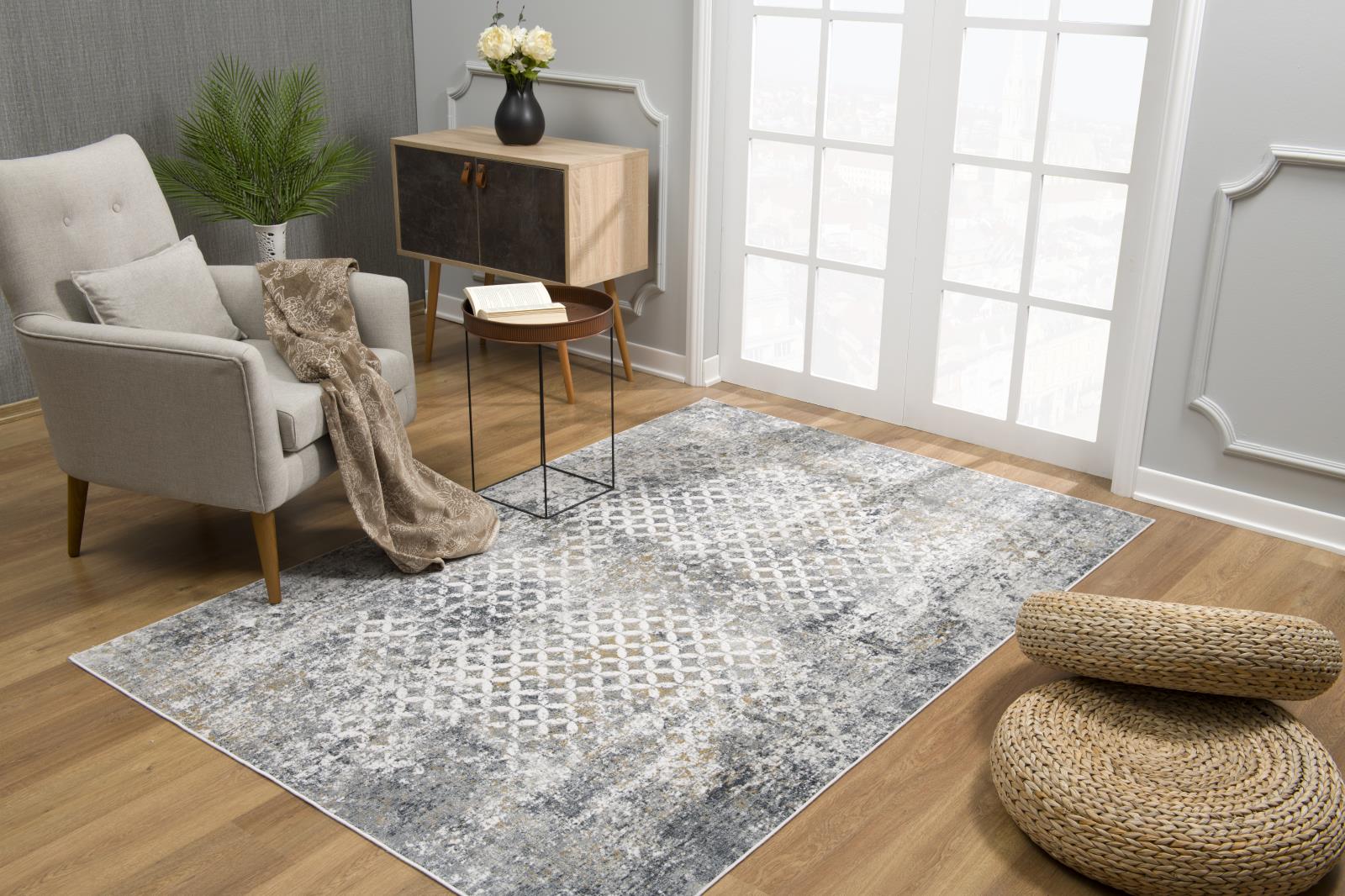 Christian CY06 Gray Area Rug — view 8