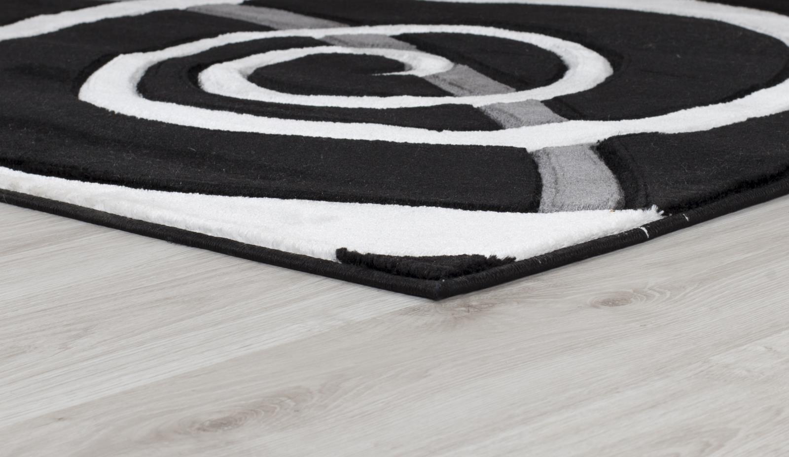 Orelsi OR03 Black Area Rug — view 2