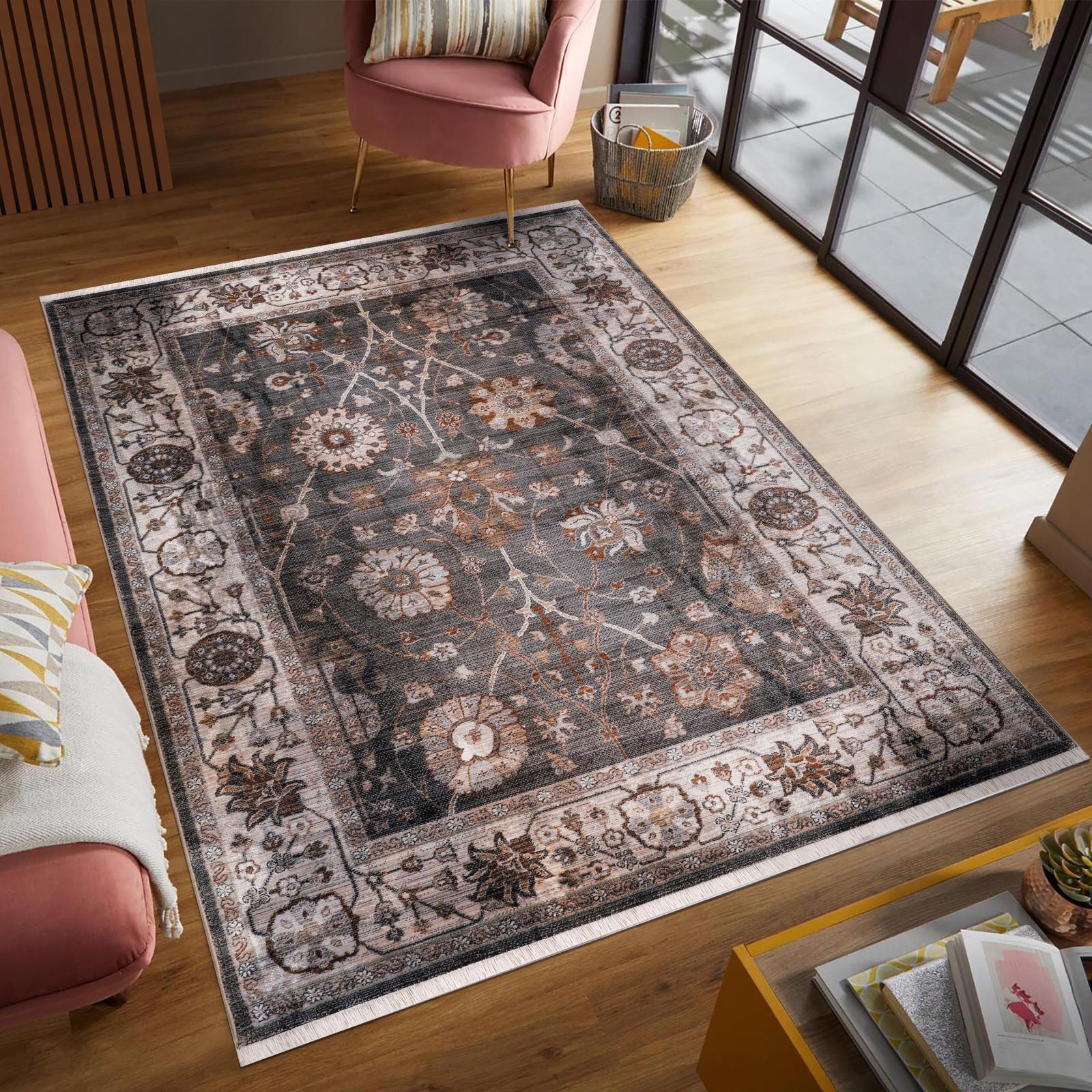 Ana AA12 Charcoal Area Rug — view 2