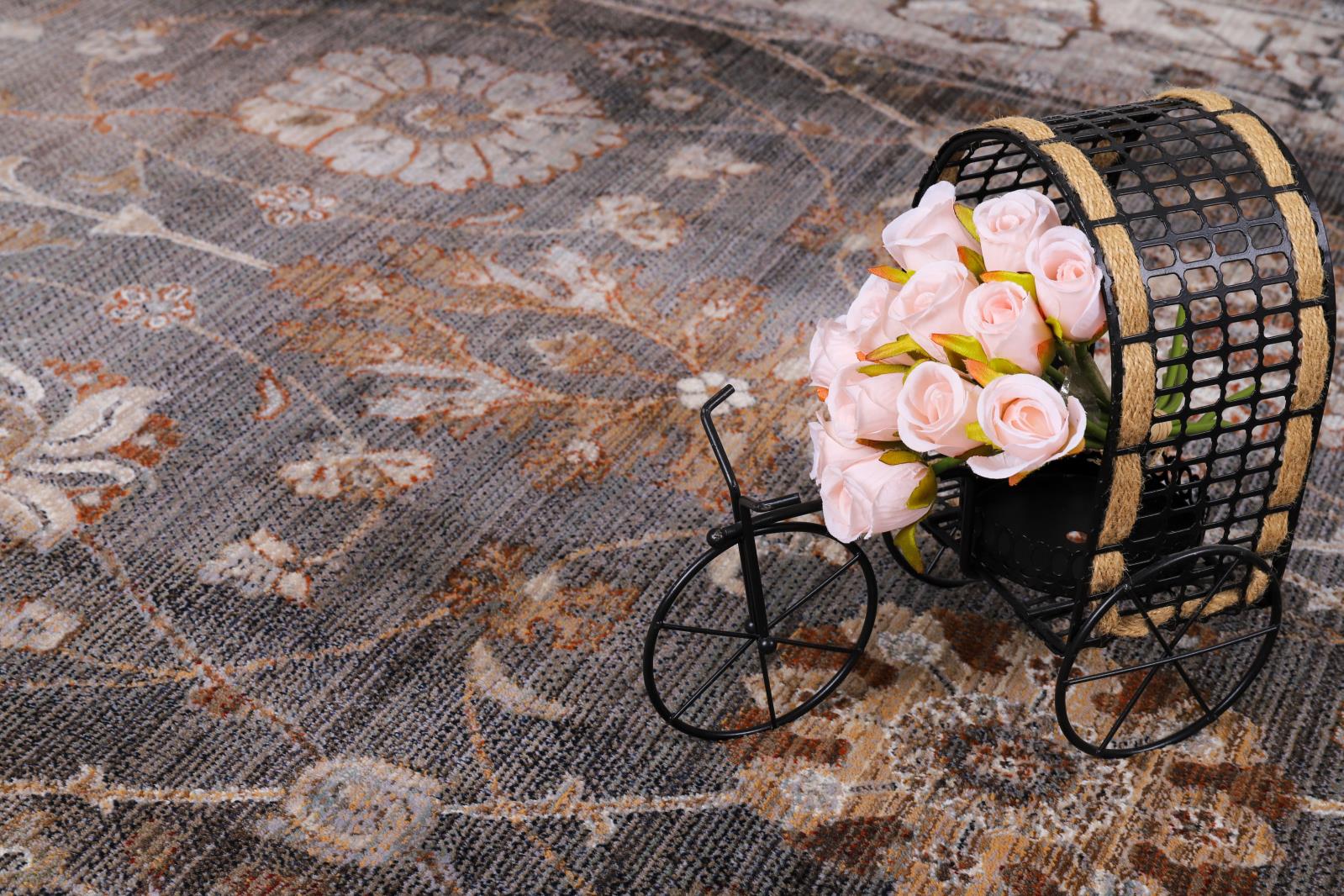 Ana AA12 Charcoal Area Rug — view 5
