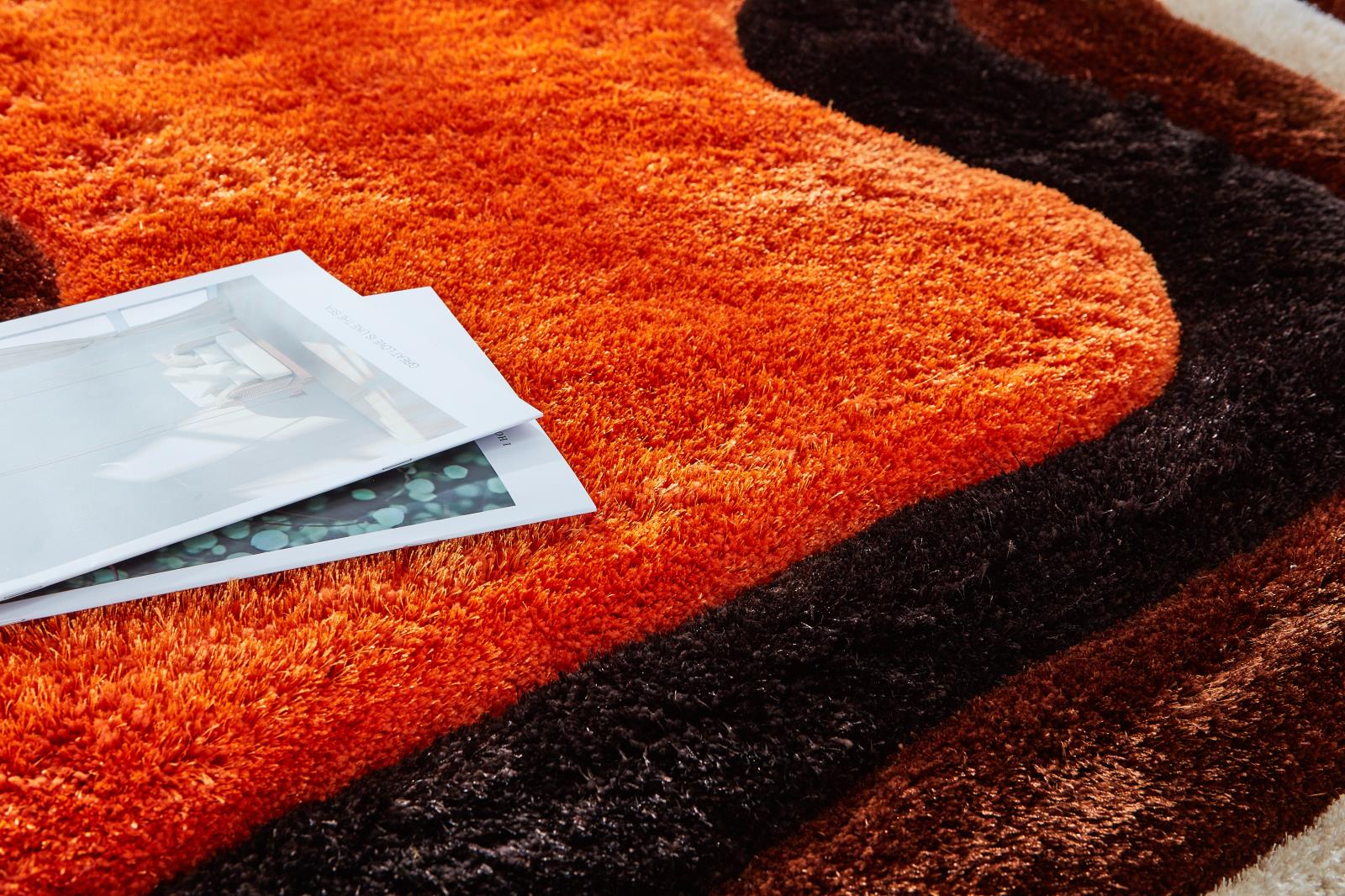Mateos MS36 Multicolor Shag Rug — view 2