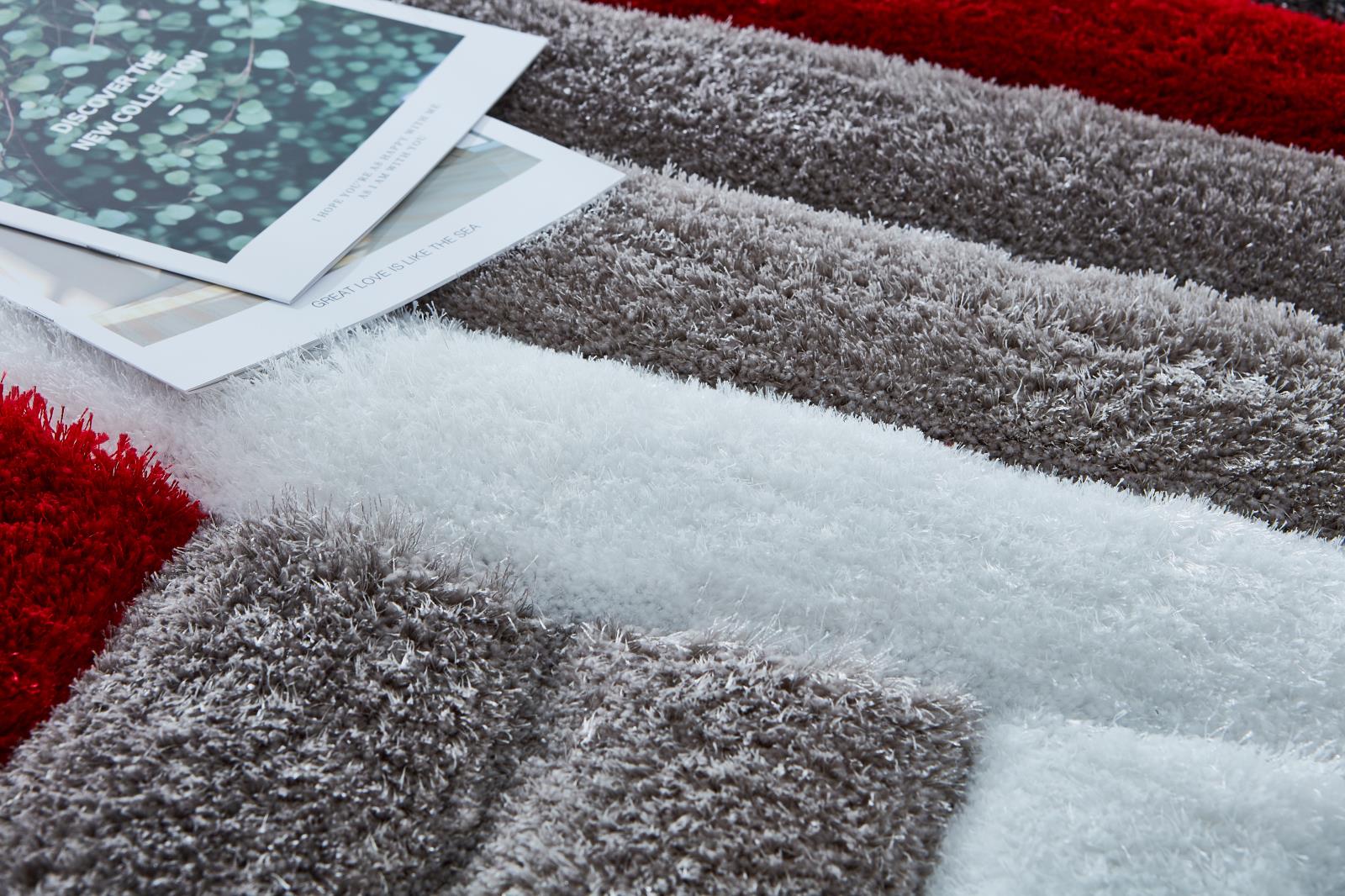 Mateos MS35 Multicolor Shag Rug — view 3