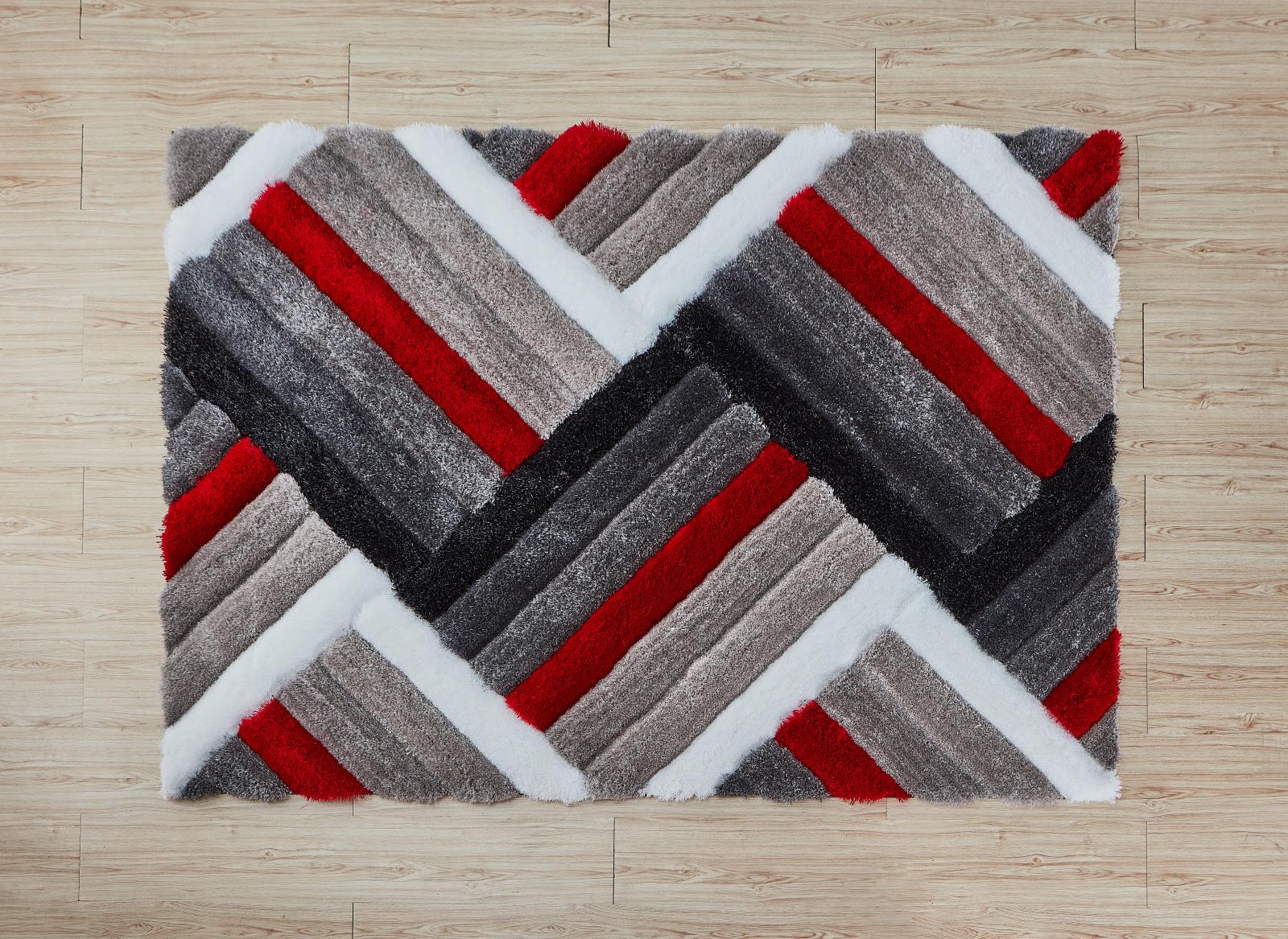 Mateos MS35 Multicolor Shag Rug — view 4