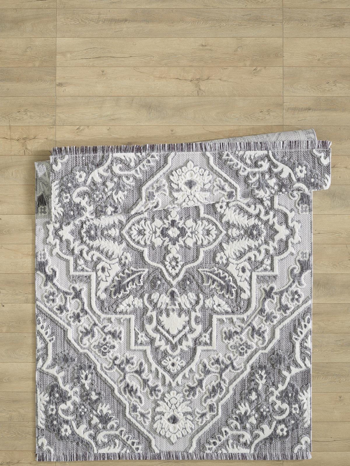 Milos ML07 Gray Area Rug — view 2