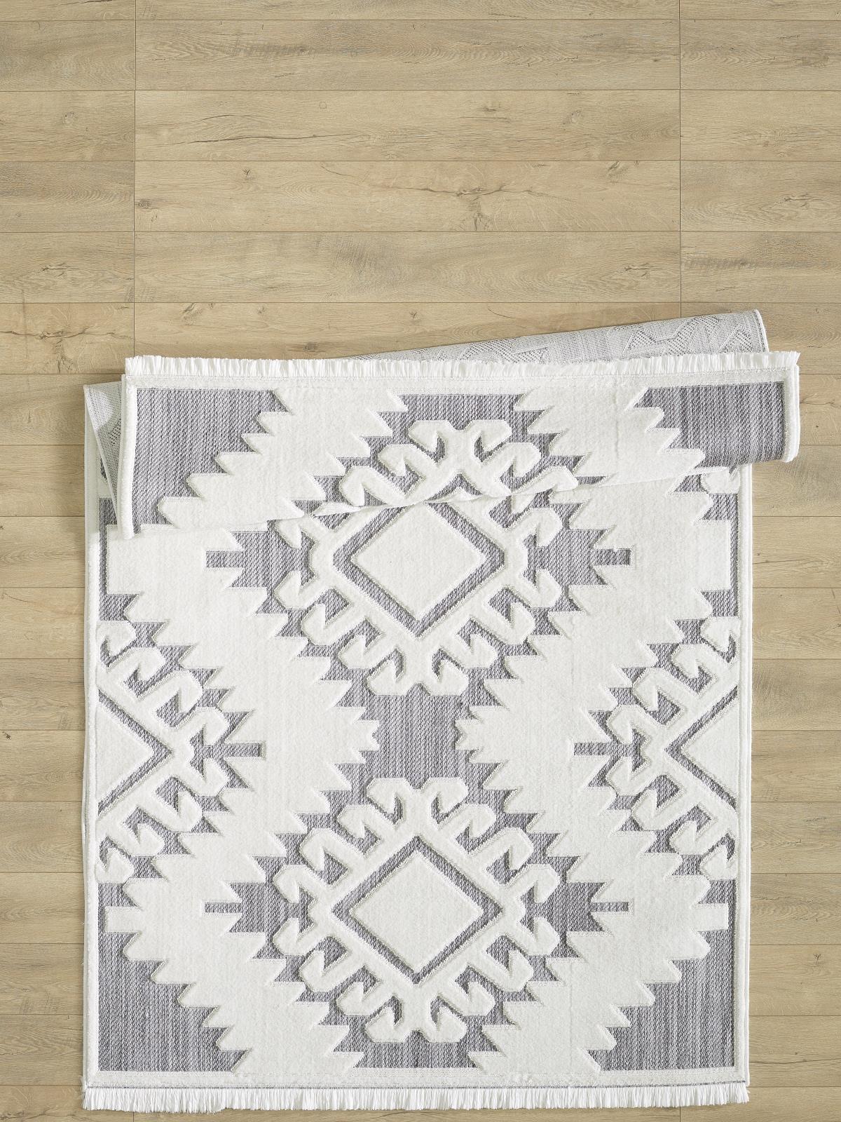 Milos ML08 White Area Rug — view 5