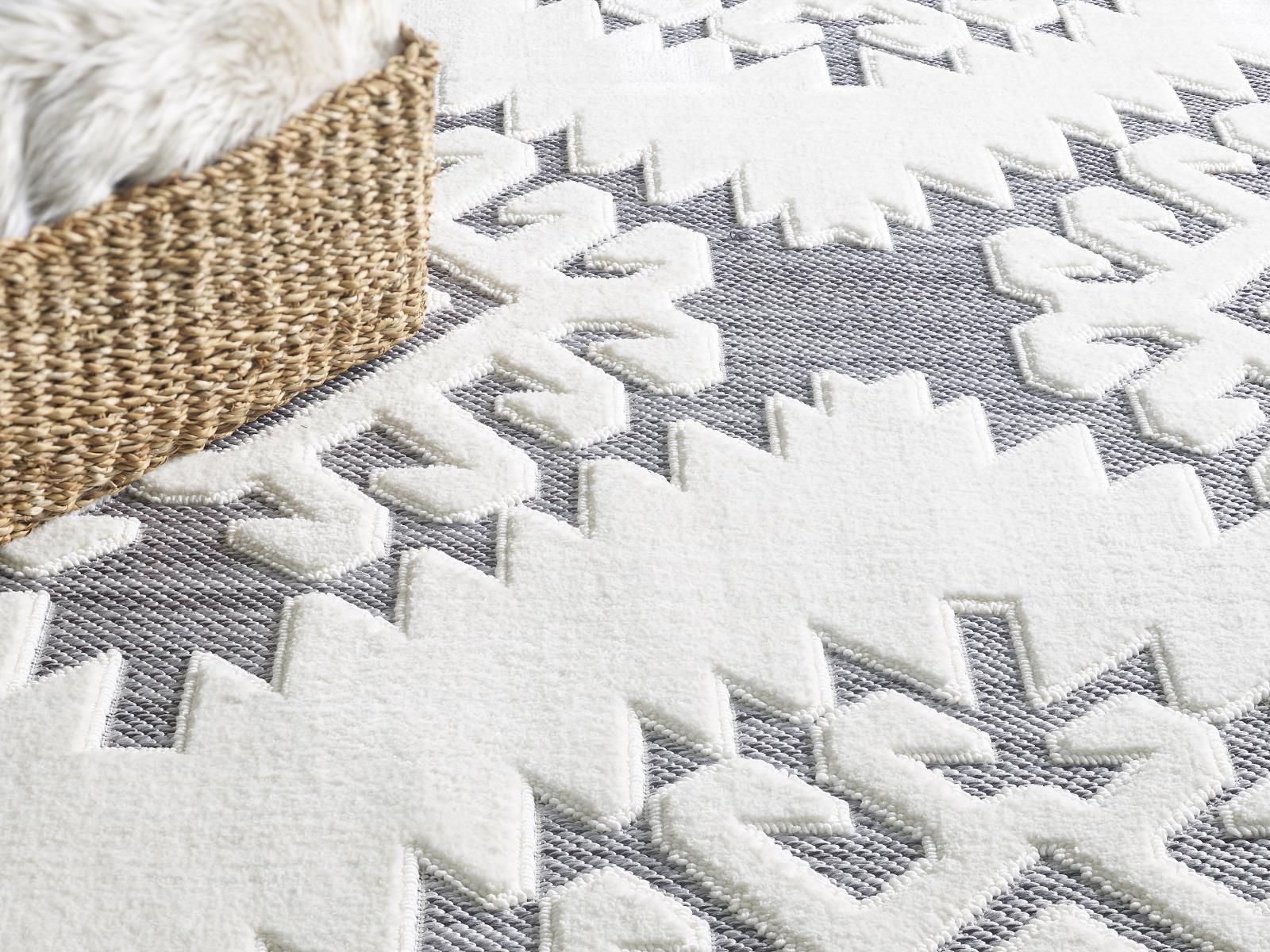 Milos ML08 White Area Rug — view 4