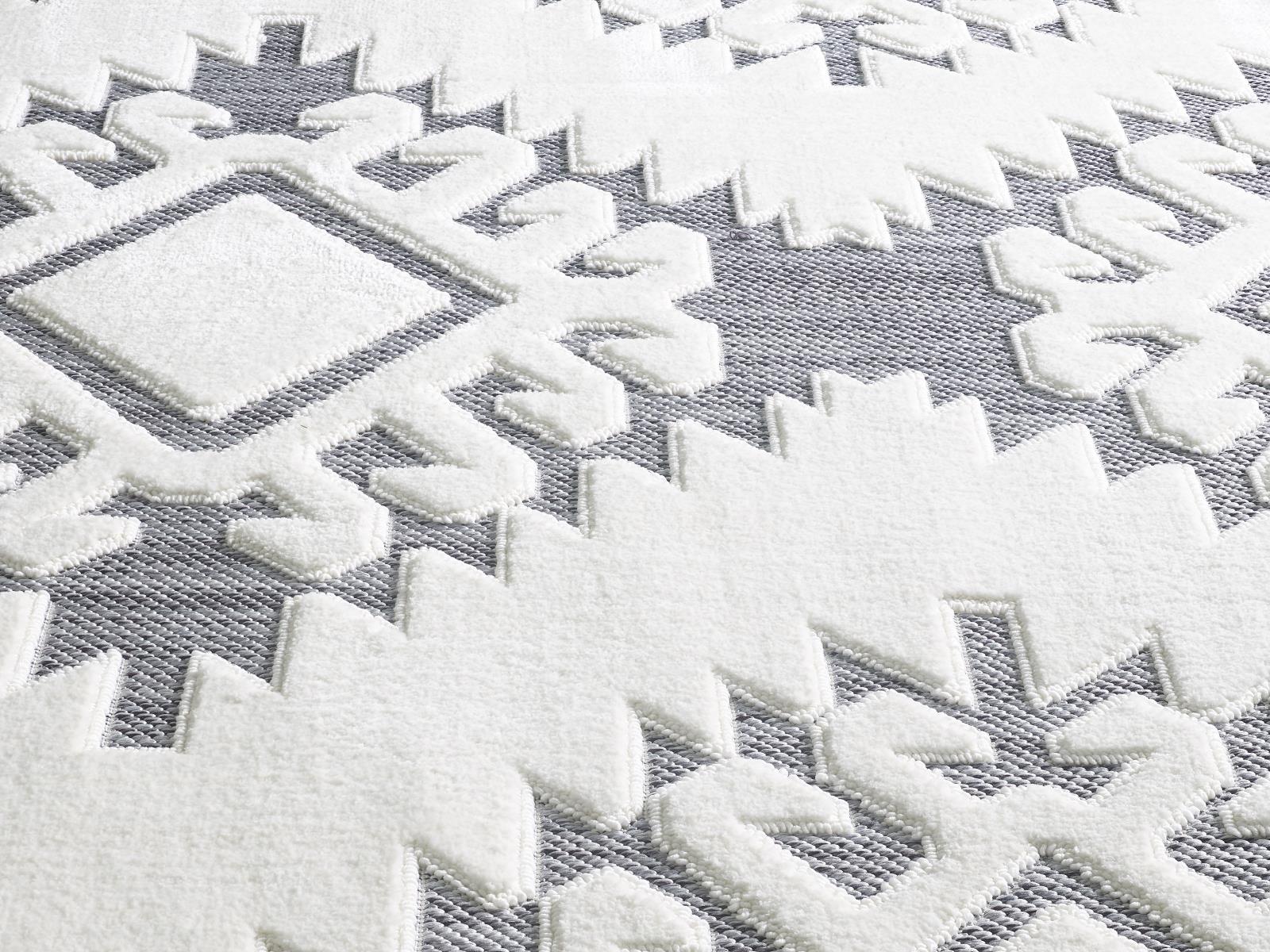 Milos ML08 White Area Rug — view 3