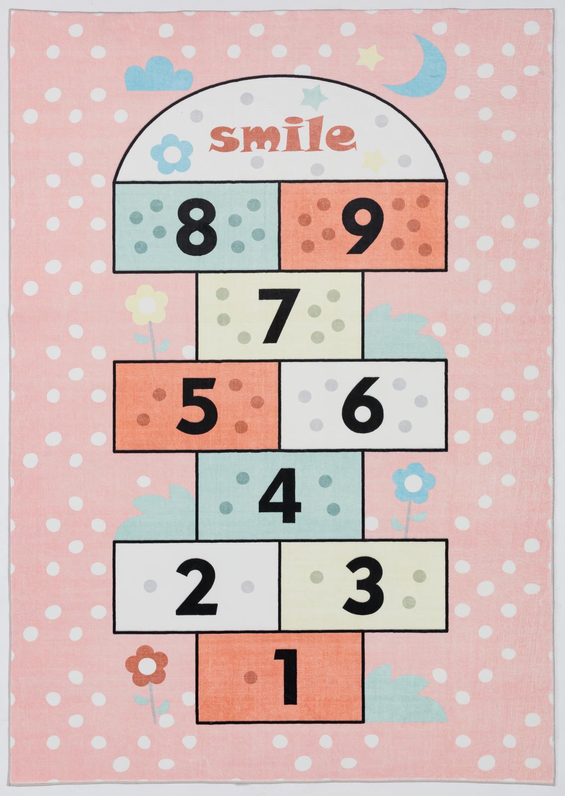 Kids KR01 Pink Area Rug — view 6