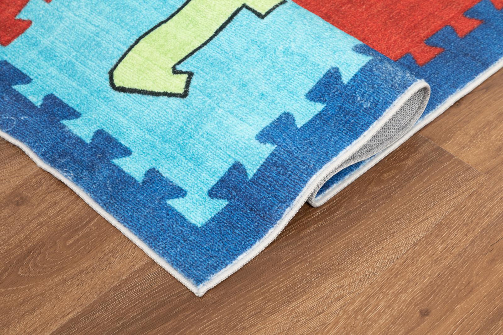 Kids KR06 Multicolor Area Rug — view 4