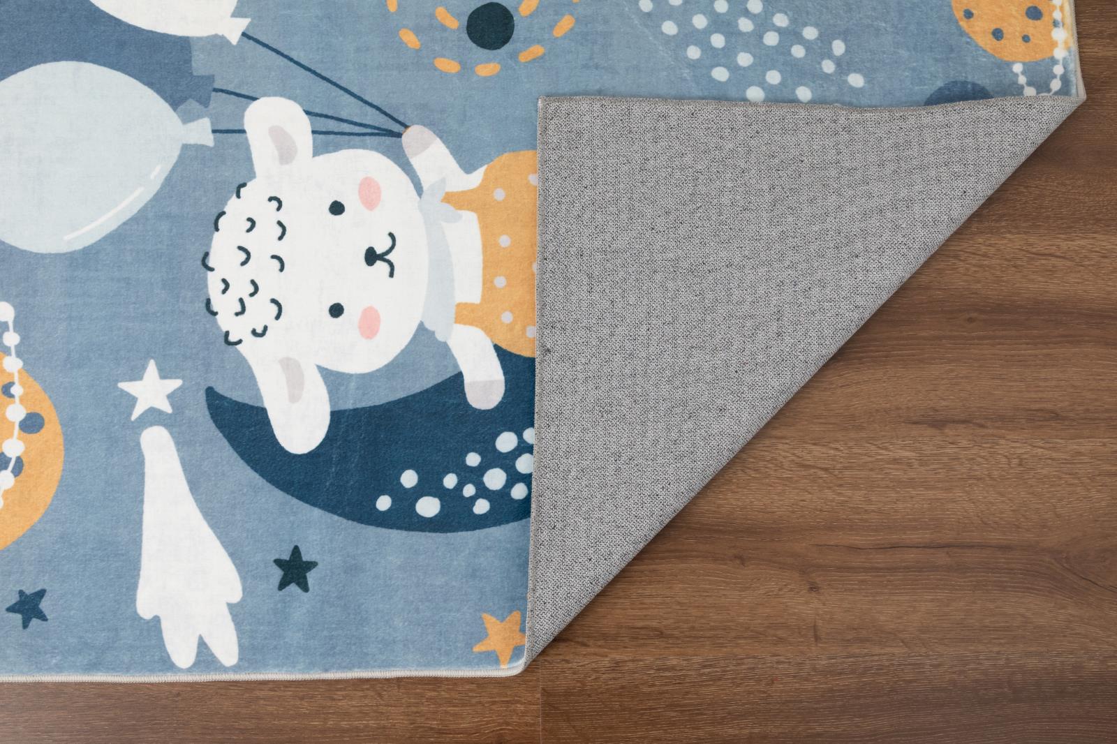 Kids KR02 Blue Area Rug — view 5