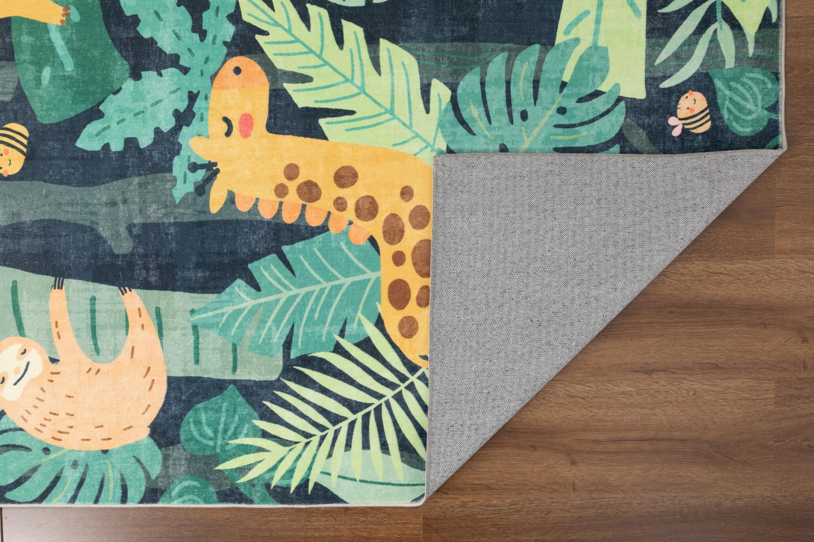 Kids KR05 Green Area Rug — view 5