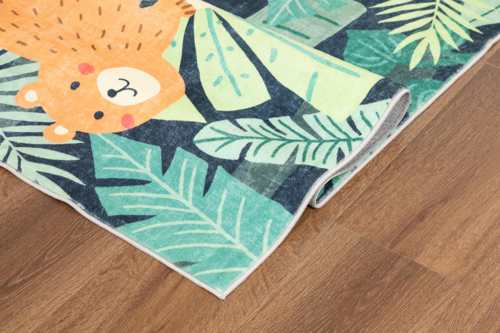 Kids KR05 Green Area Rug — view 4