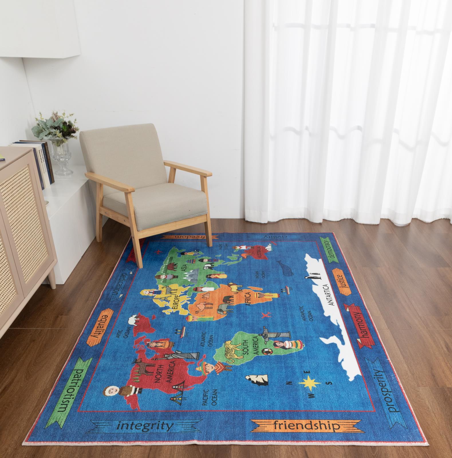 Kids KR07 Multicolor Area Rug — view 7