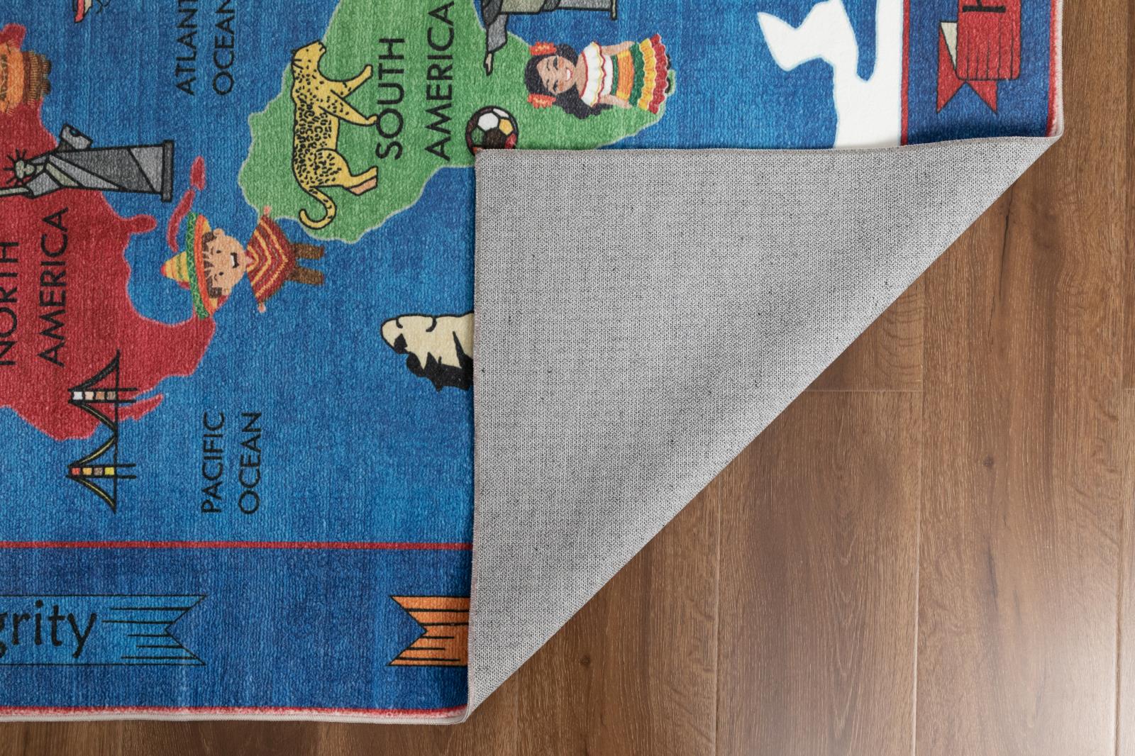 Kids KR07 Multicolor Area Rug — view 2