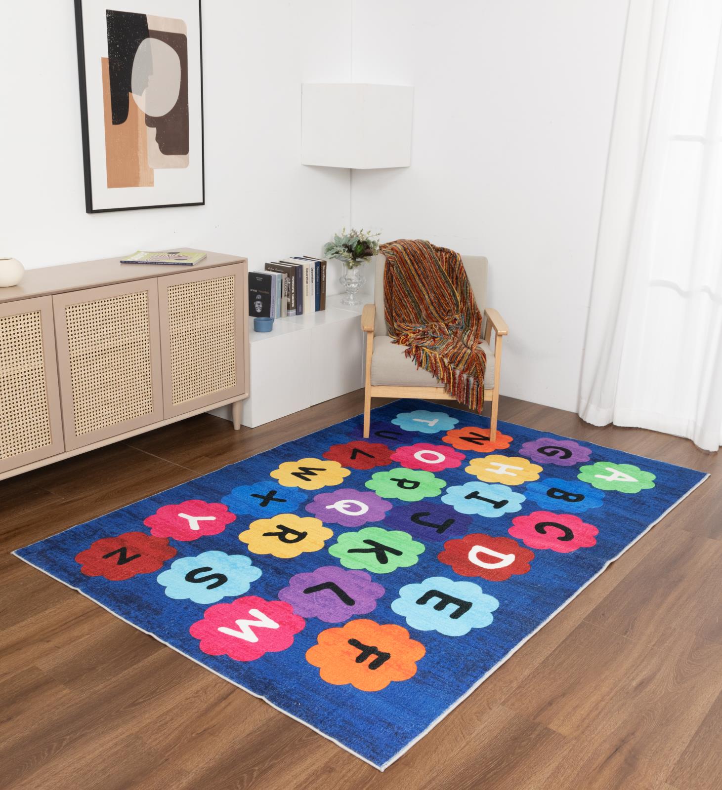 Kids KR08 Multicolor Area Rug — view 6
