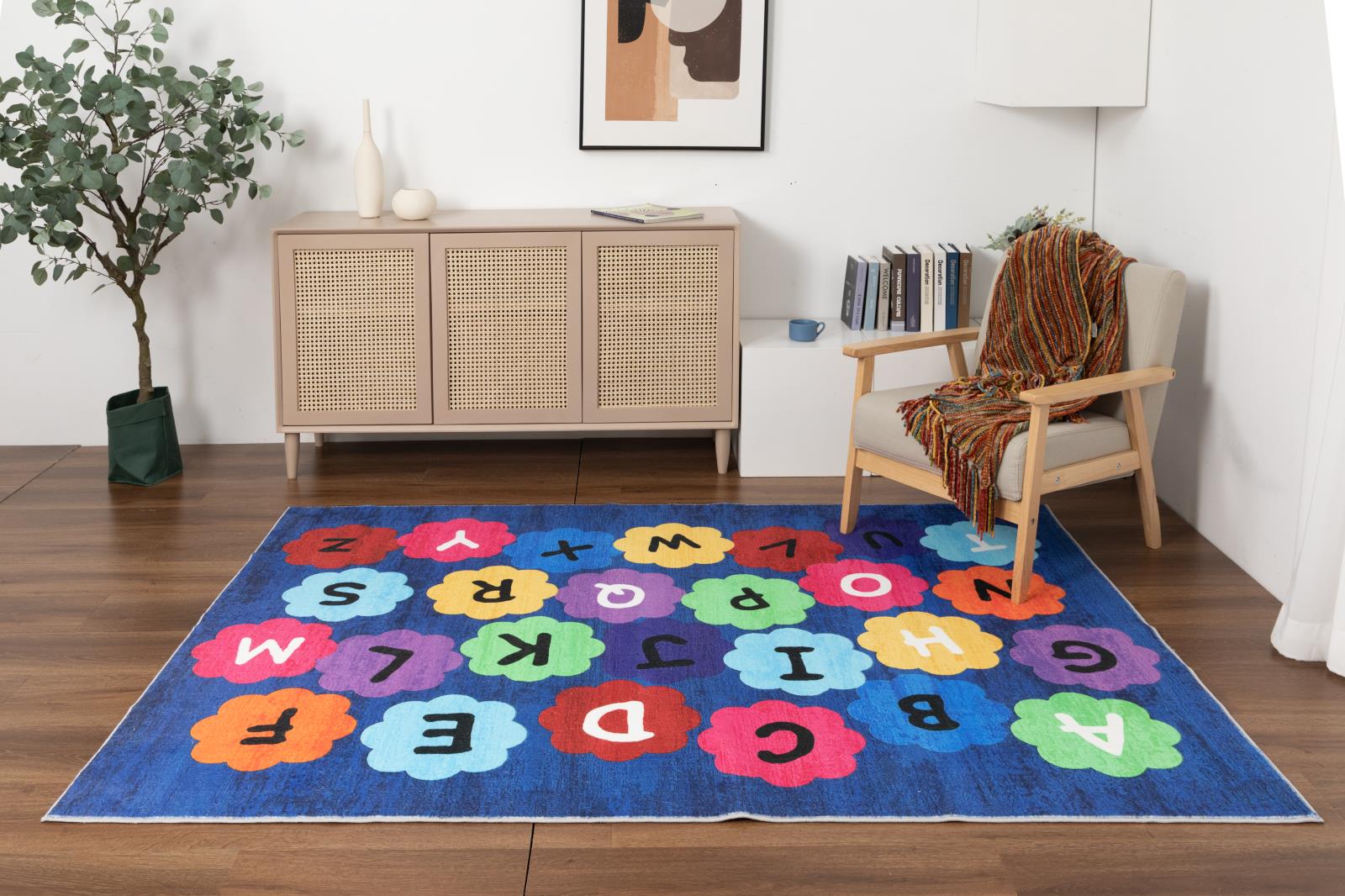 Kids KR08 Multicolor Area Rug — view 5