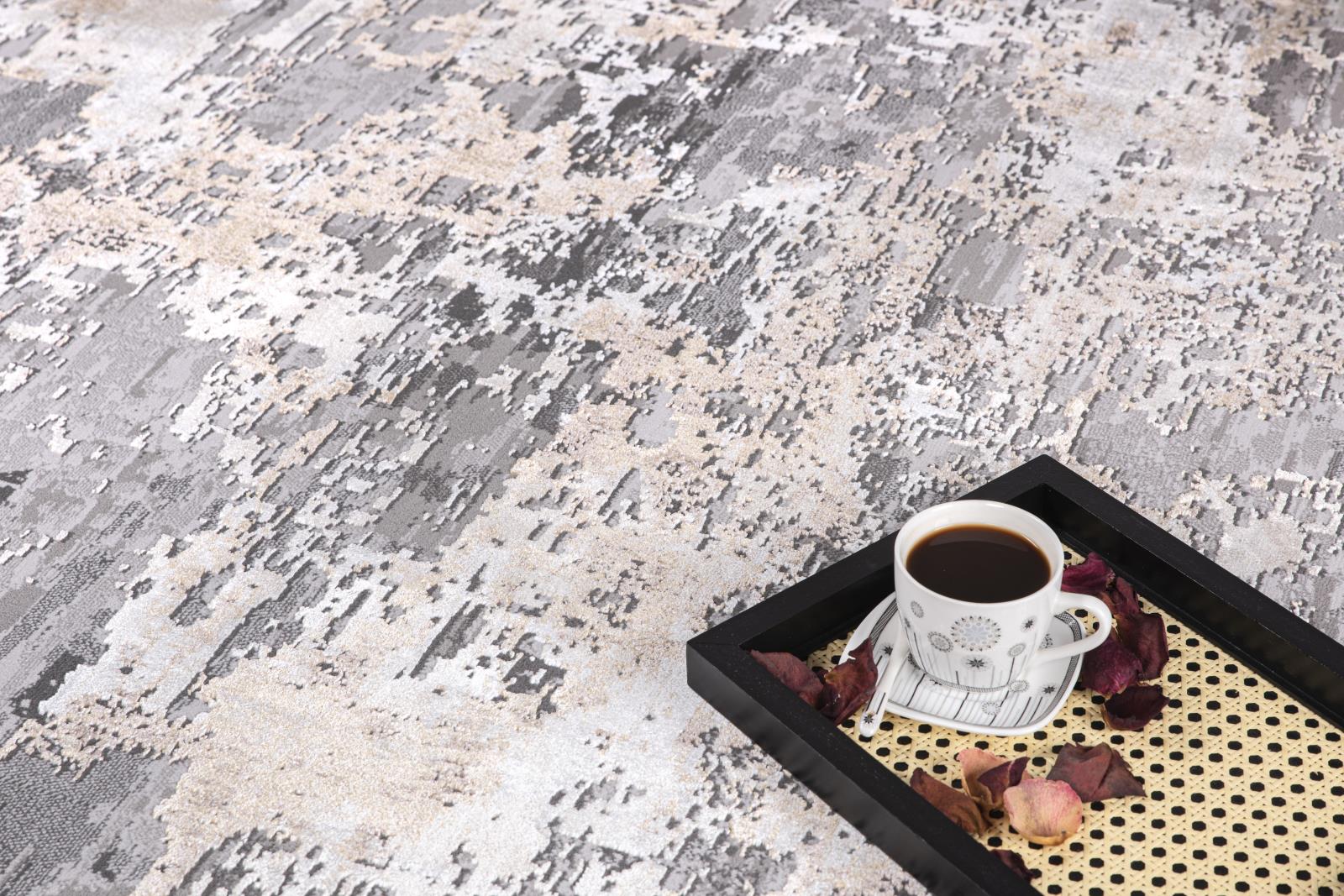 Bowman BM02 Light Gray Area Rug — view 4