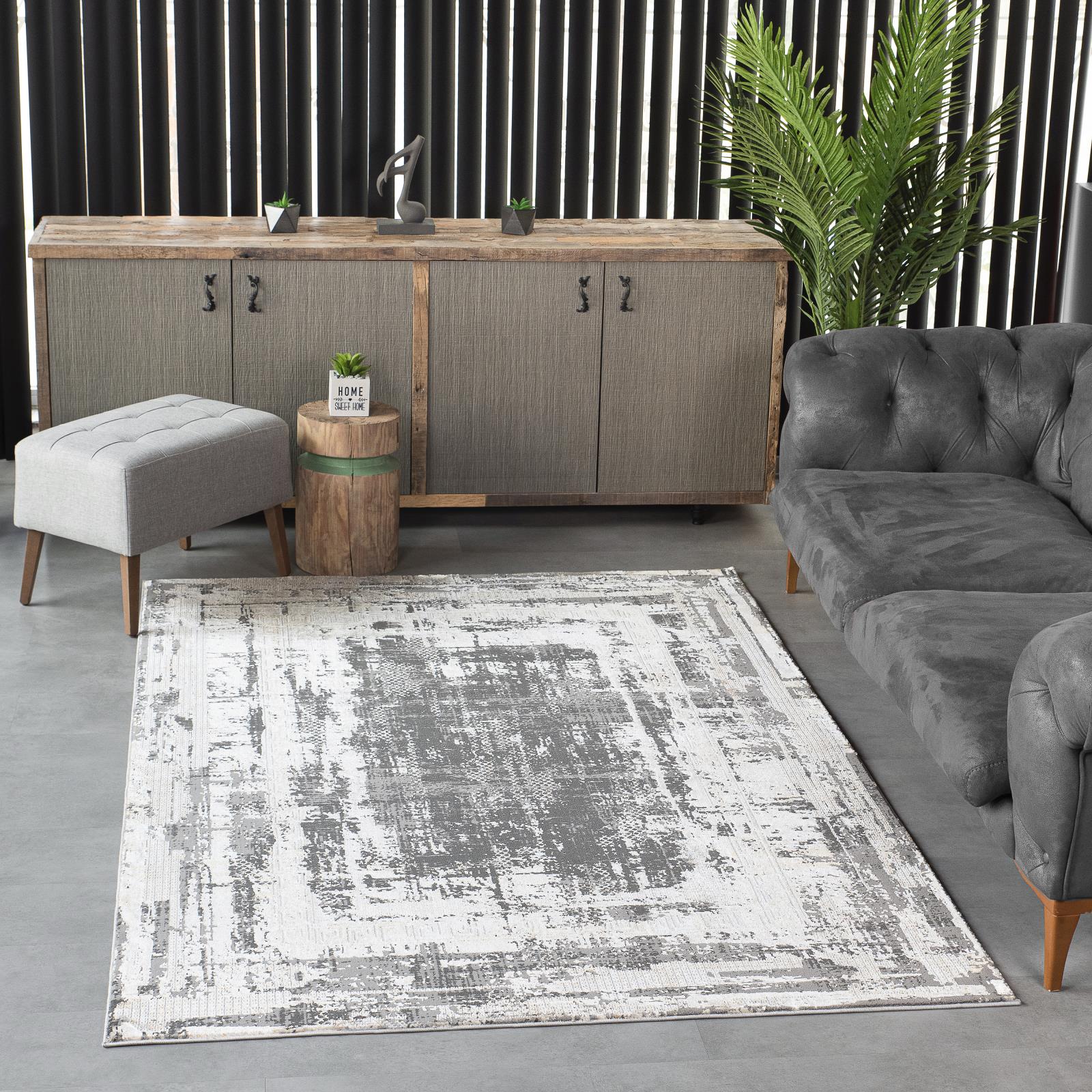 Bowman BM05 Charcoal Gray Area Rug — view 2