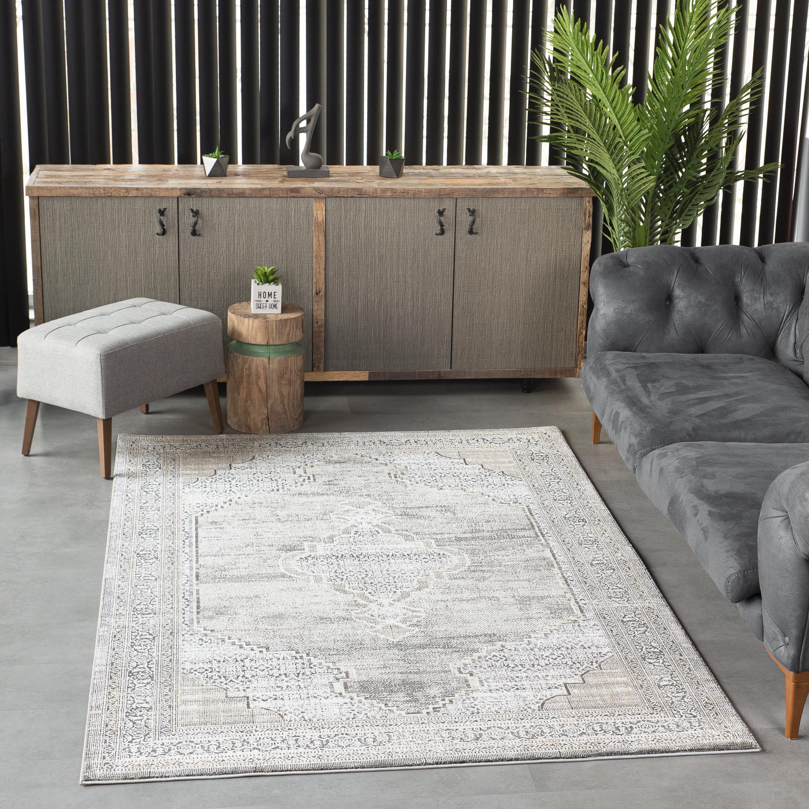 Bowman BM06 Gray Area Rug — view 2