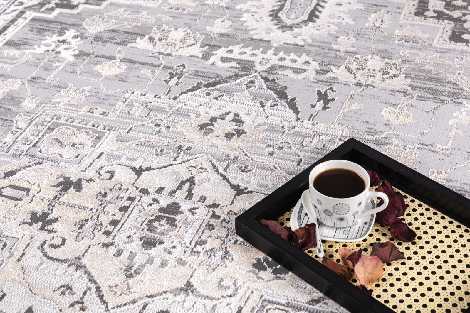 Bowman BM07 Ivory Area Rug — view 3