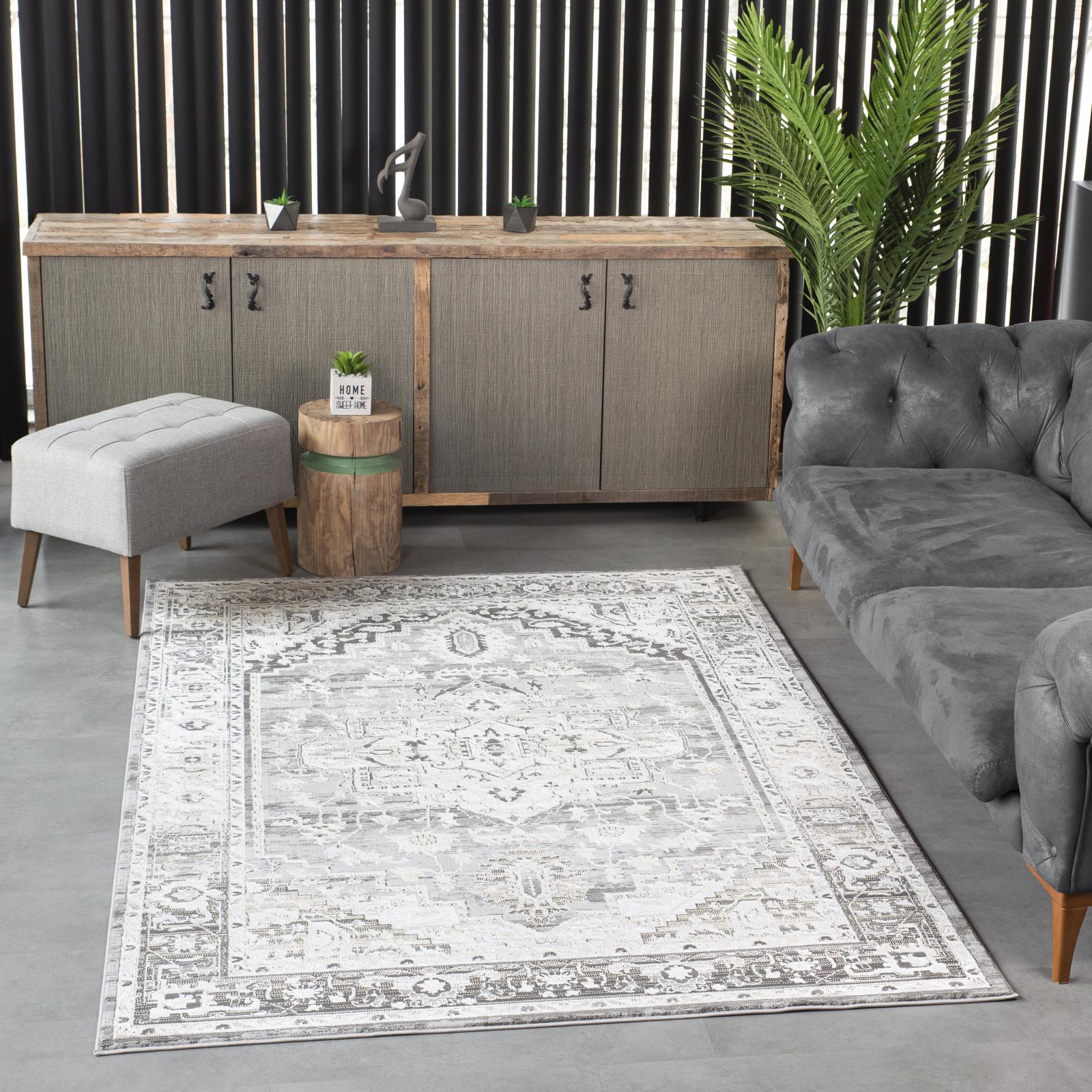 Bowman BM07 Ivory Area Rug — view 2