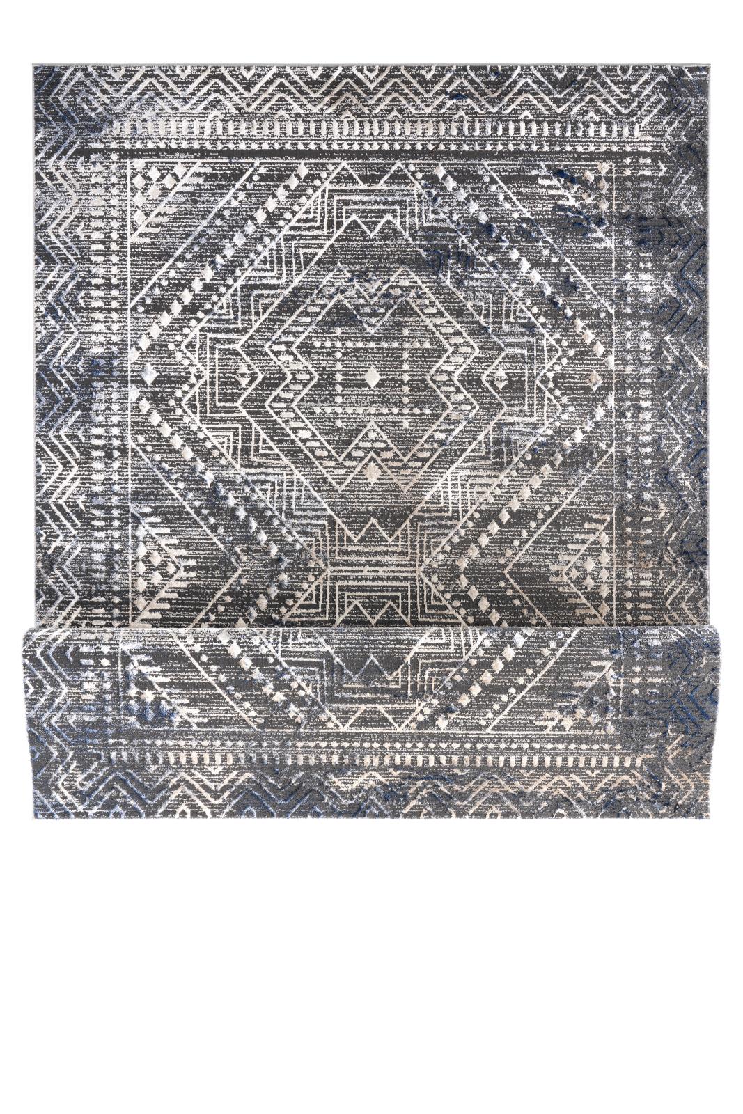 Bowman BM09 Charcoal Gray Area Rug — view 6