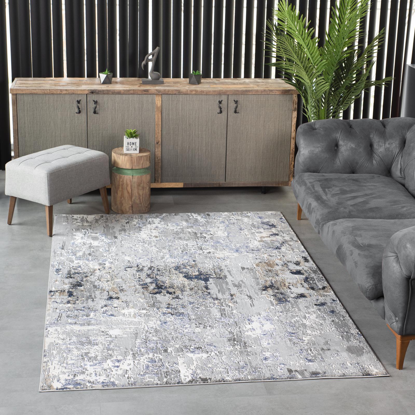 Bowman BM10 Light Gray Area Rug — view 2