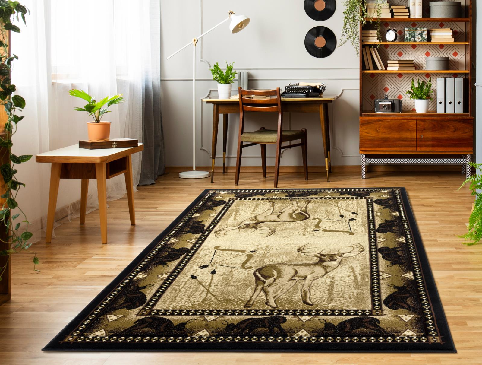 Wildlife WL03 Multicolor Area Rug — view 5