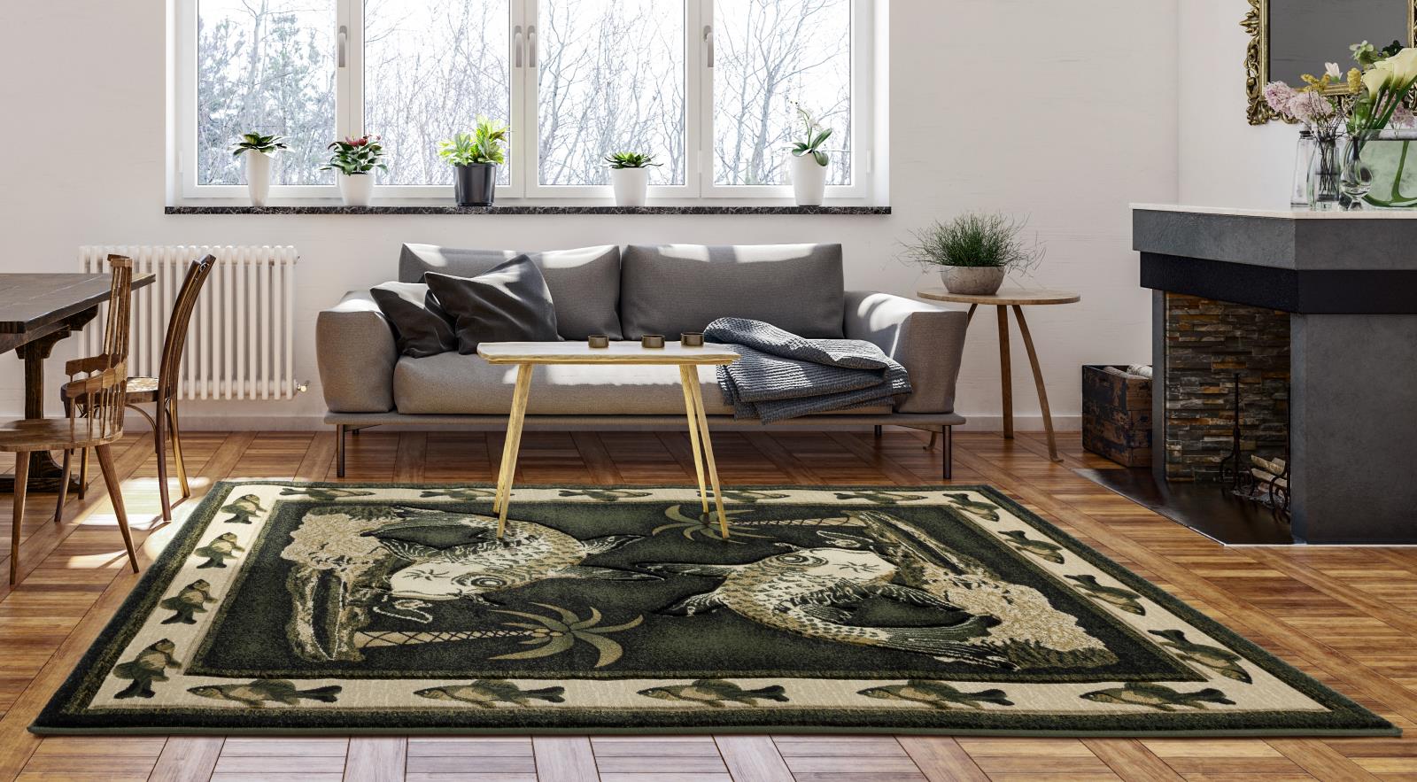 Wildlife WL06 Multicolor Area Rug — view 5