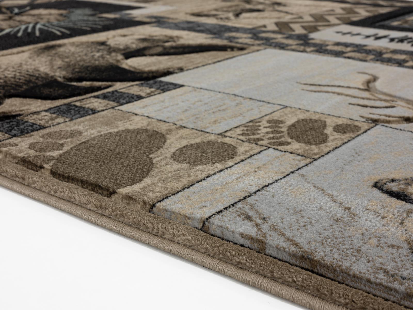 Wildlife WL17 Multicolor Area Rug — view 4