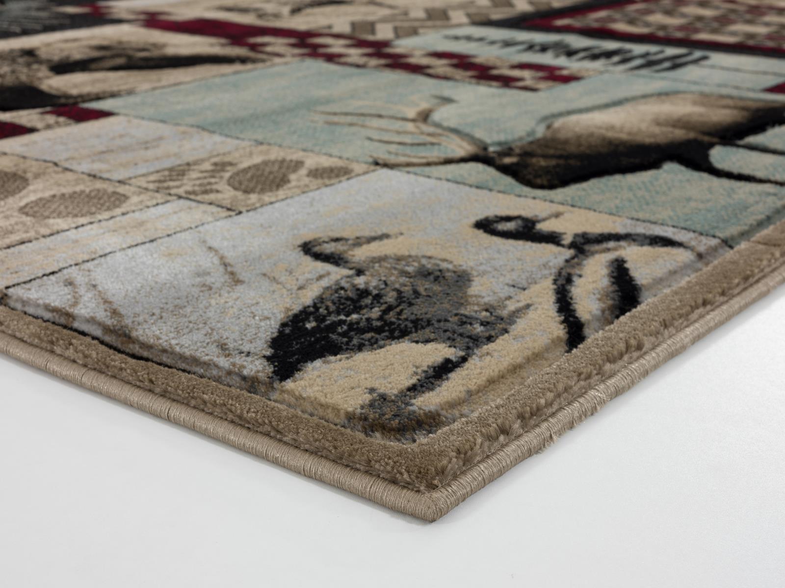 Wildlife WL18 Multicolor Area Rug — view 3