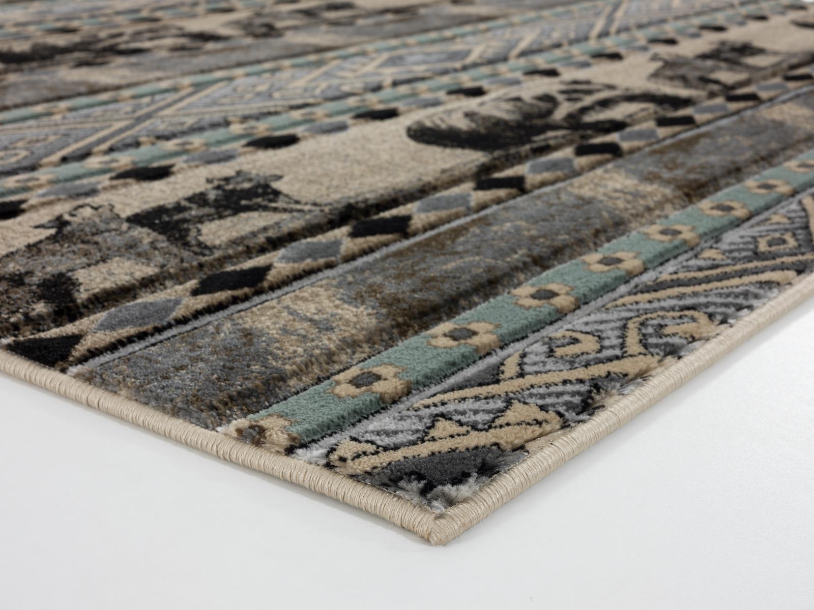 Wildlife WL19 Multicolor Area Rug — view 3