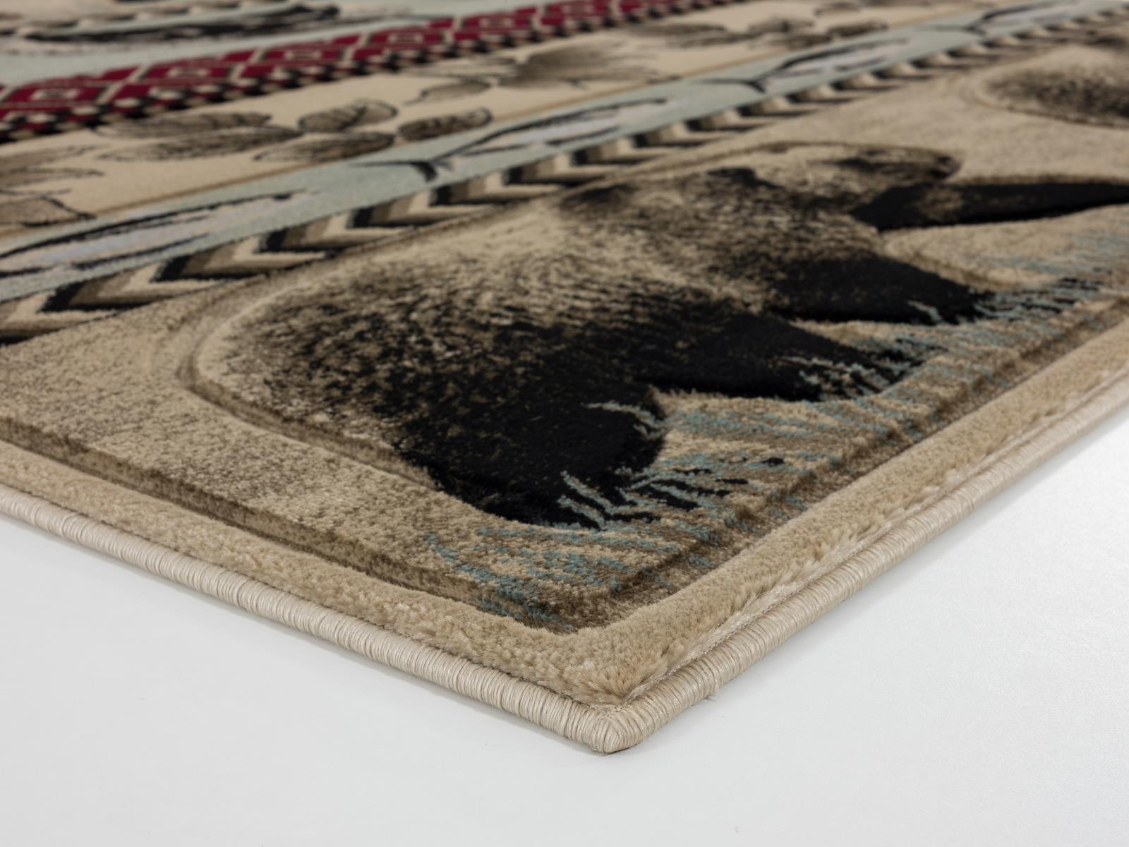 Wildlife WL20 Multicolor Area Rug — view 3