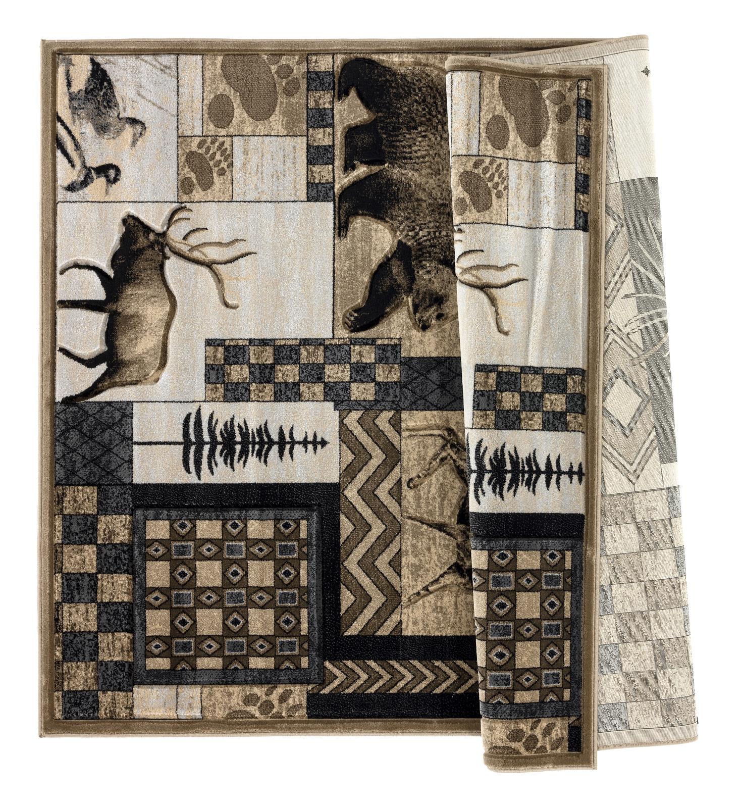 Wildlife WL17 Multicolor Area Rug — view 2
