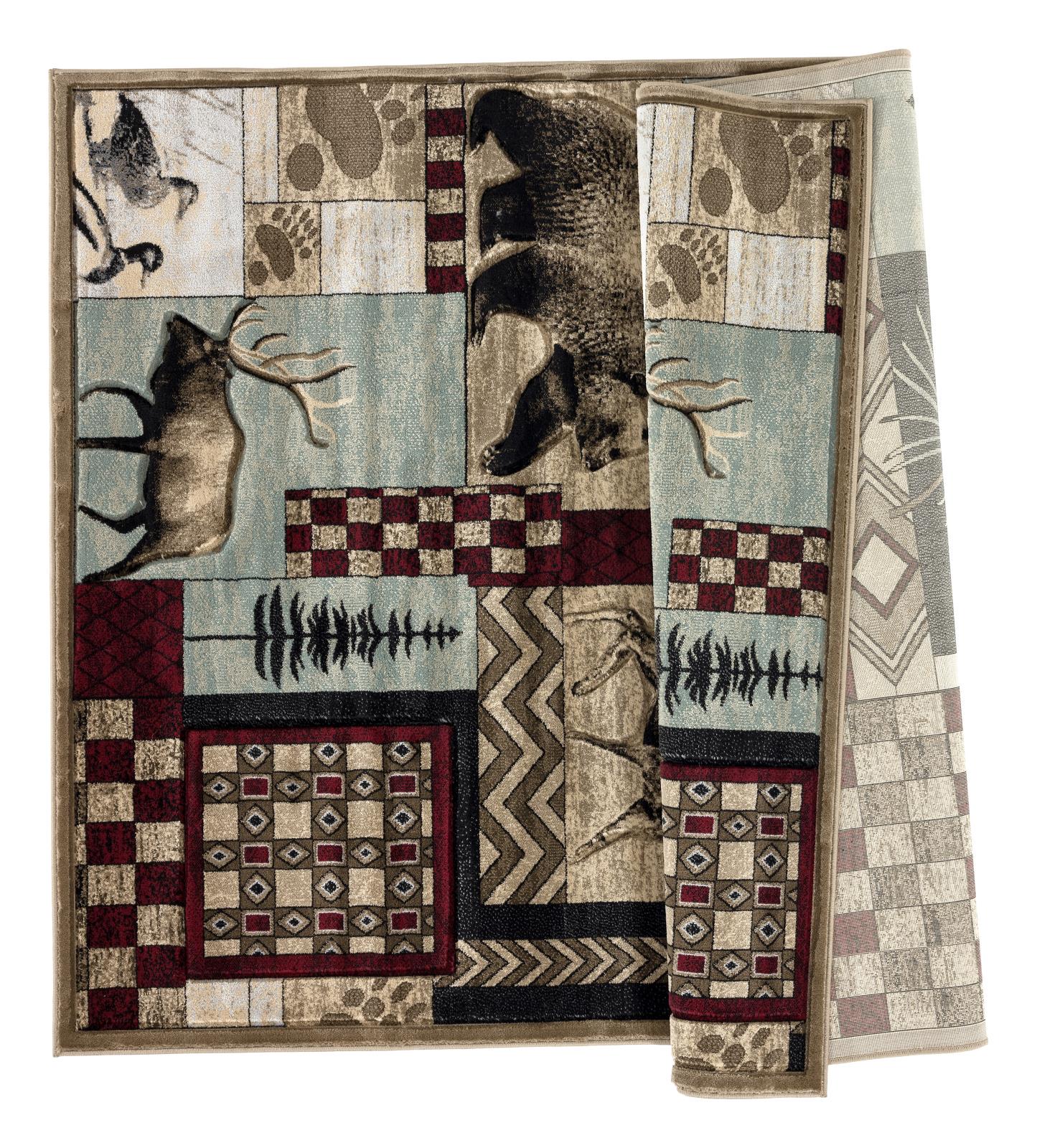 Wildlife WL18 Multicolor Area Rug — view 2