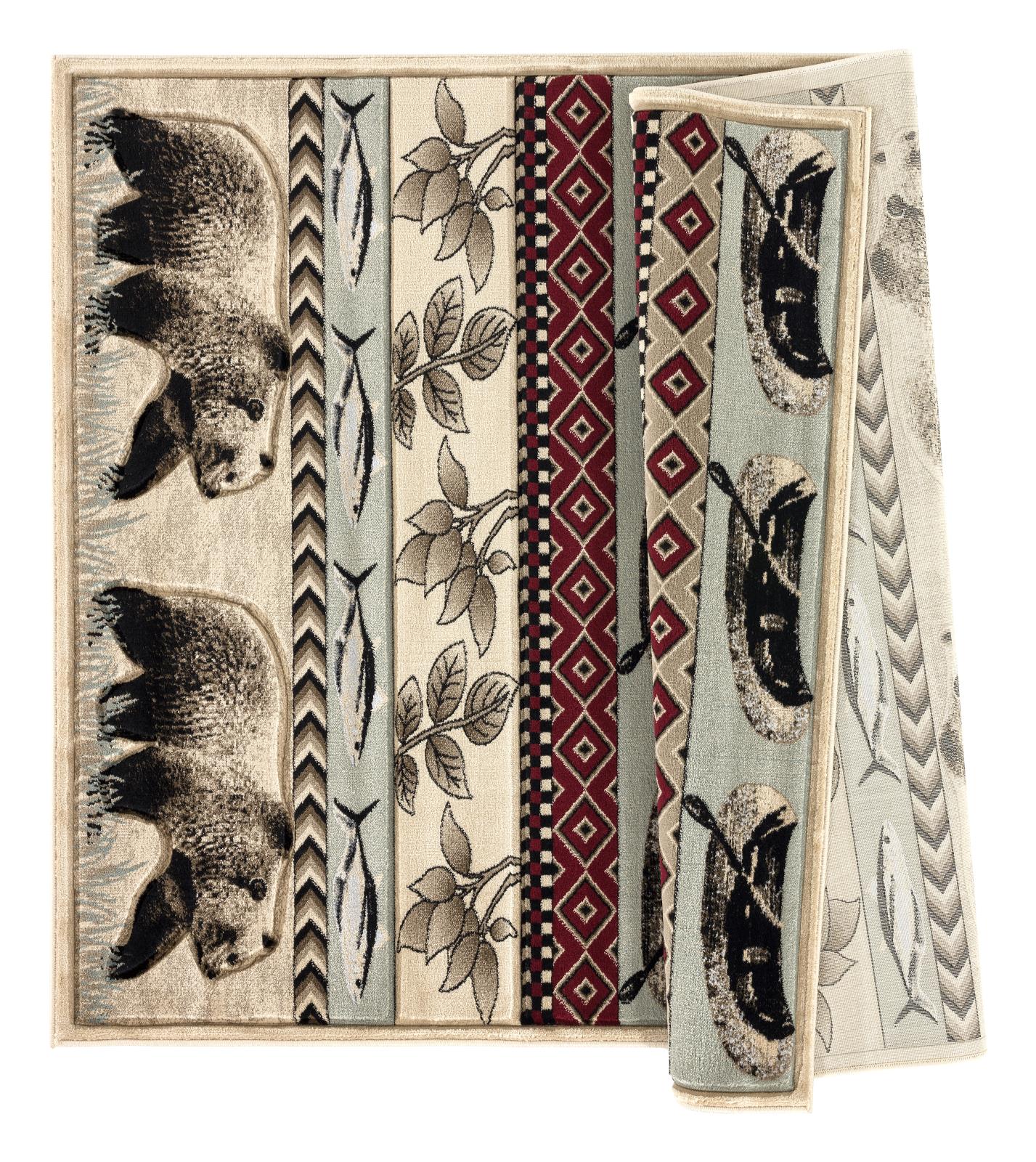 Wildlife WL20 Multicolor Area Rug — view 2