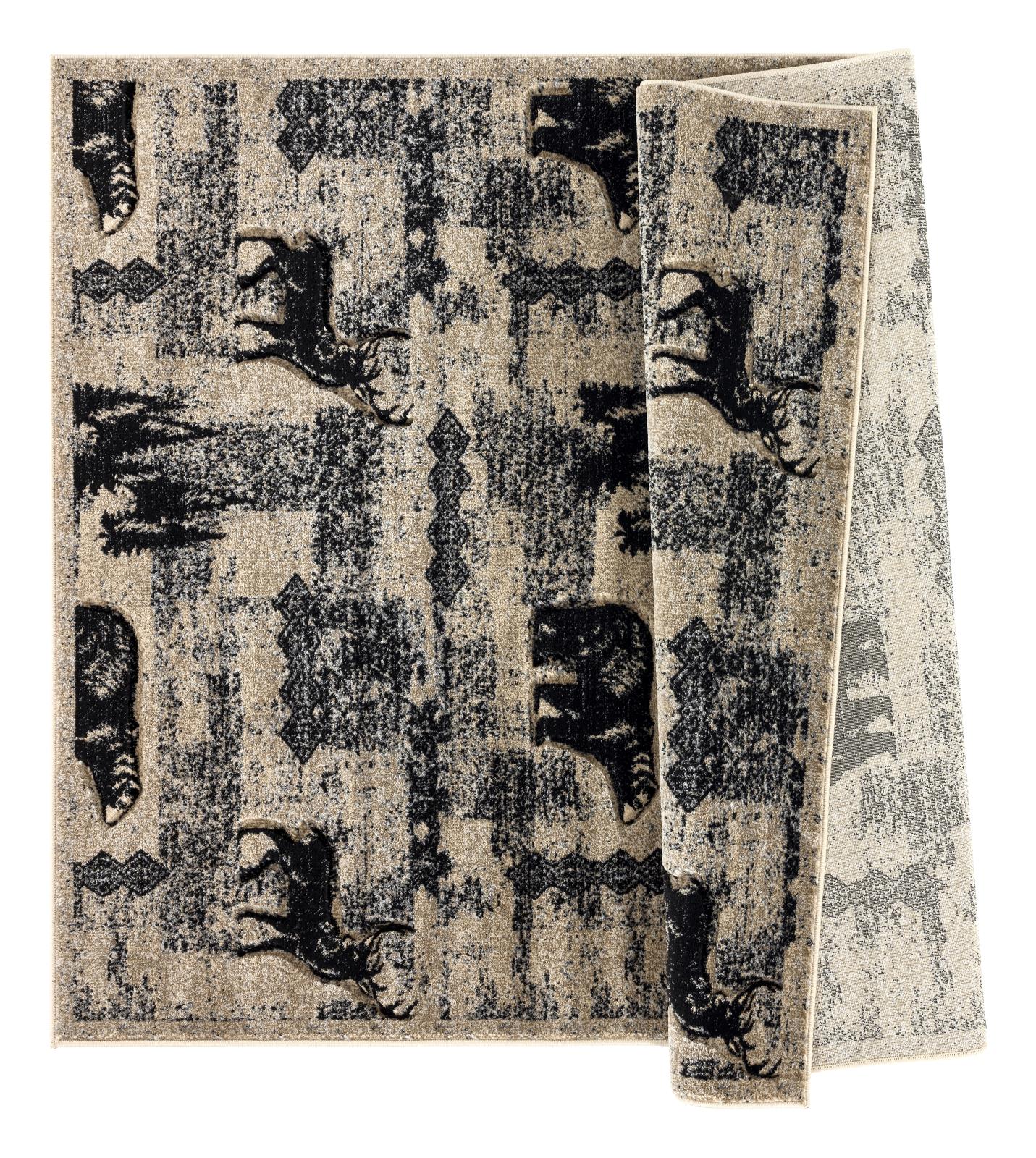 Wildlife WL22 Beige Area Rug — view 2
