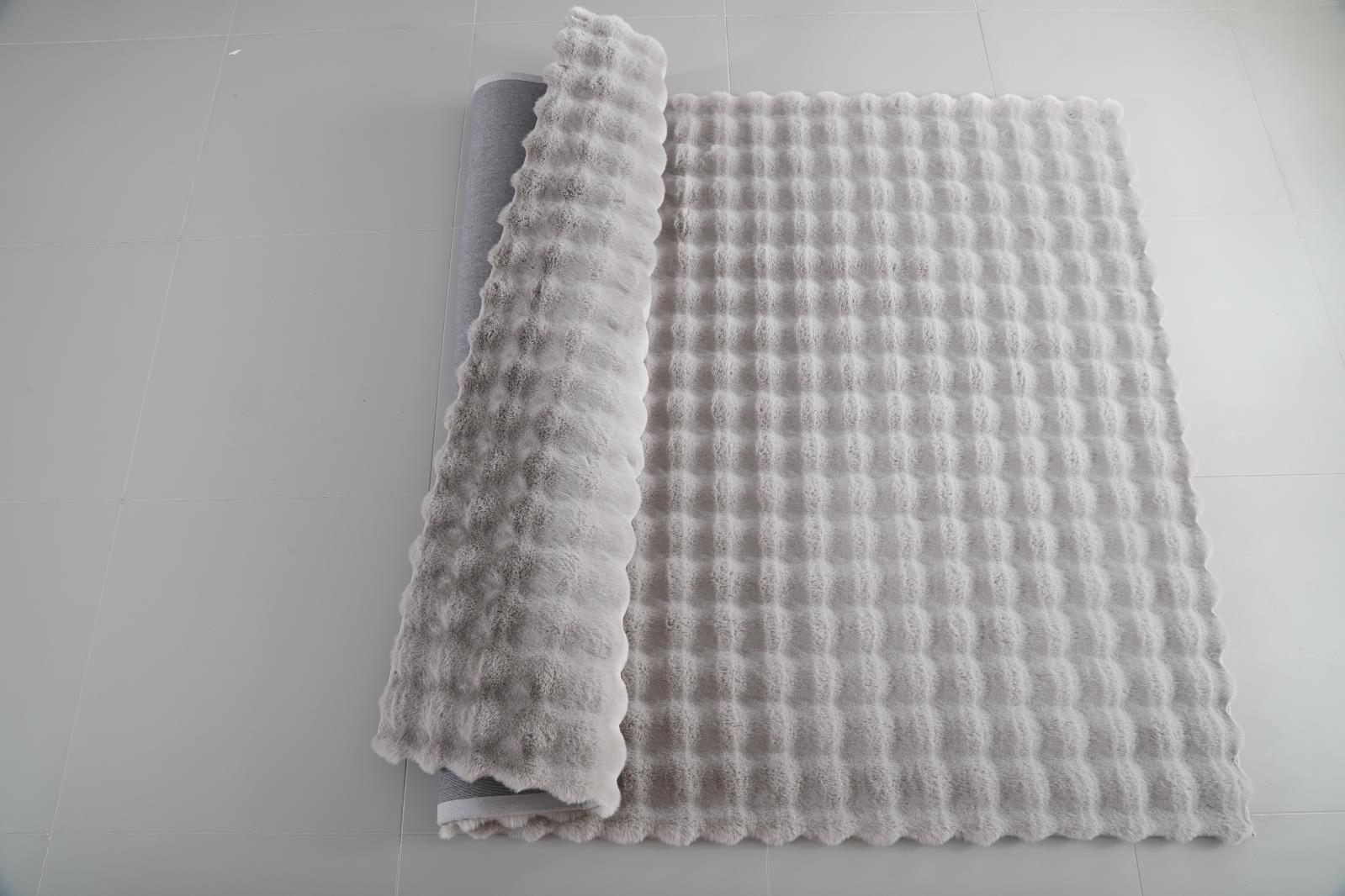 Valencia Fur VF02 Cream Shag Rug — view 2