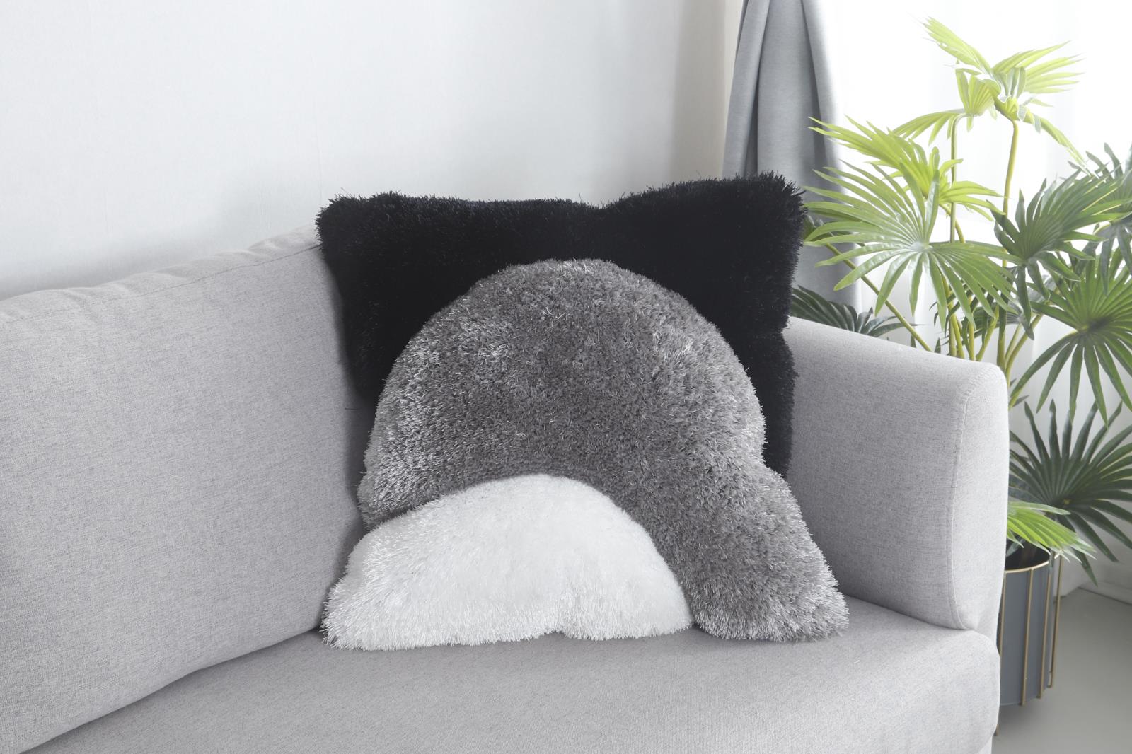 Mateos MS02P Gray Accent Pillow — view 2