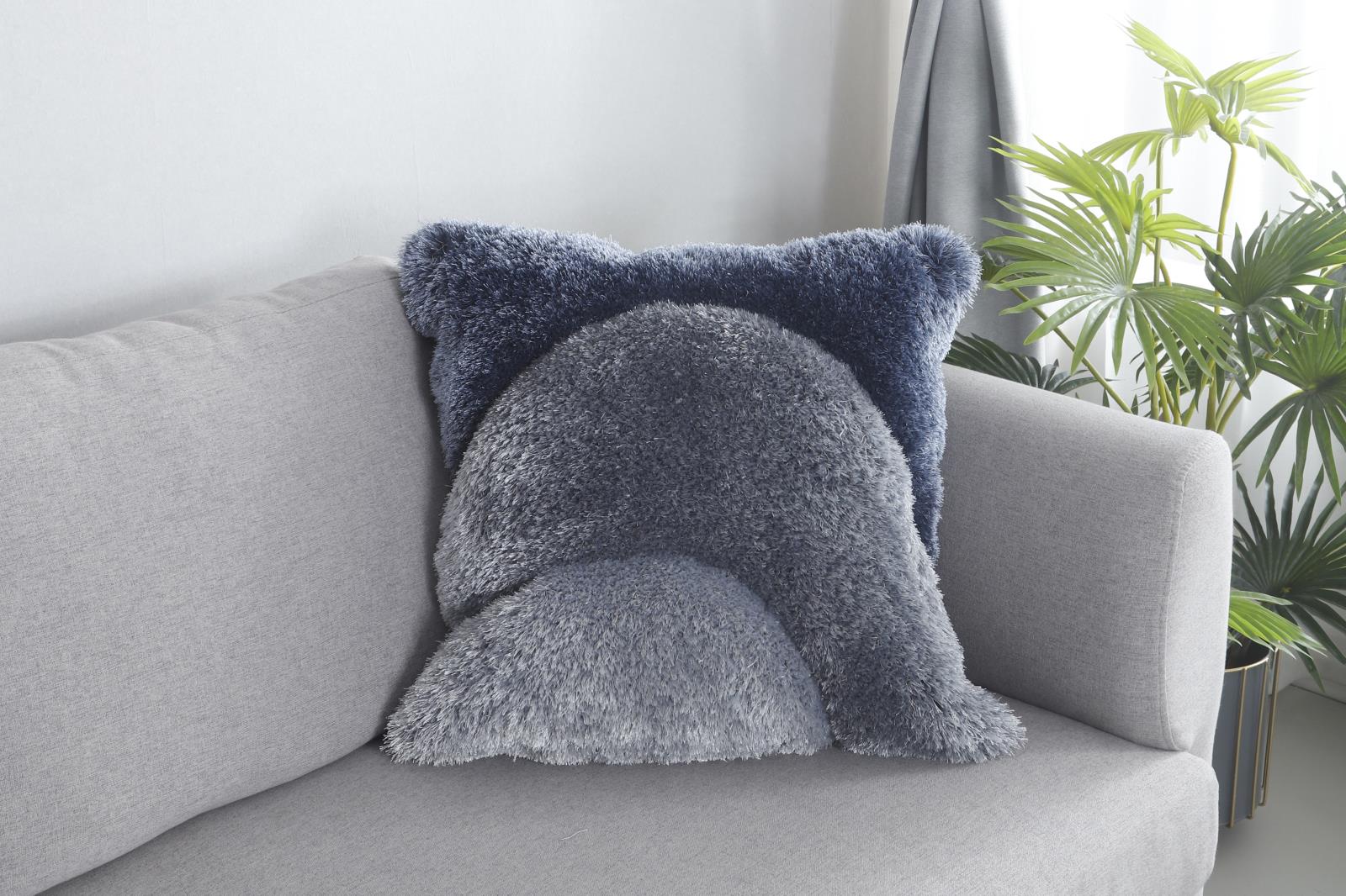 Mateos MS65P Gray Accent Pillow — view 5