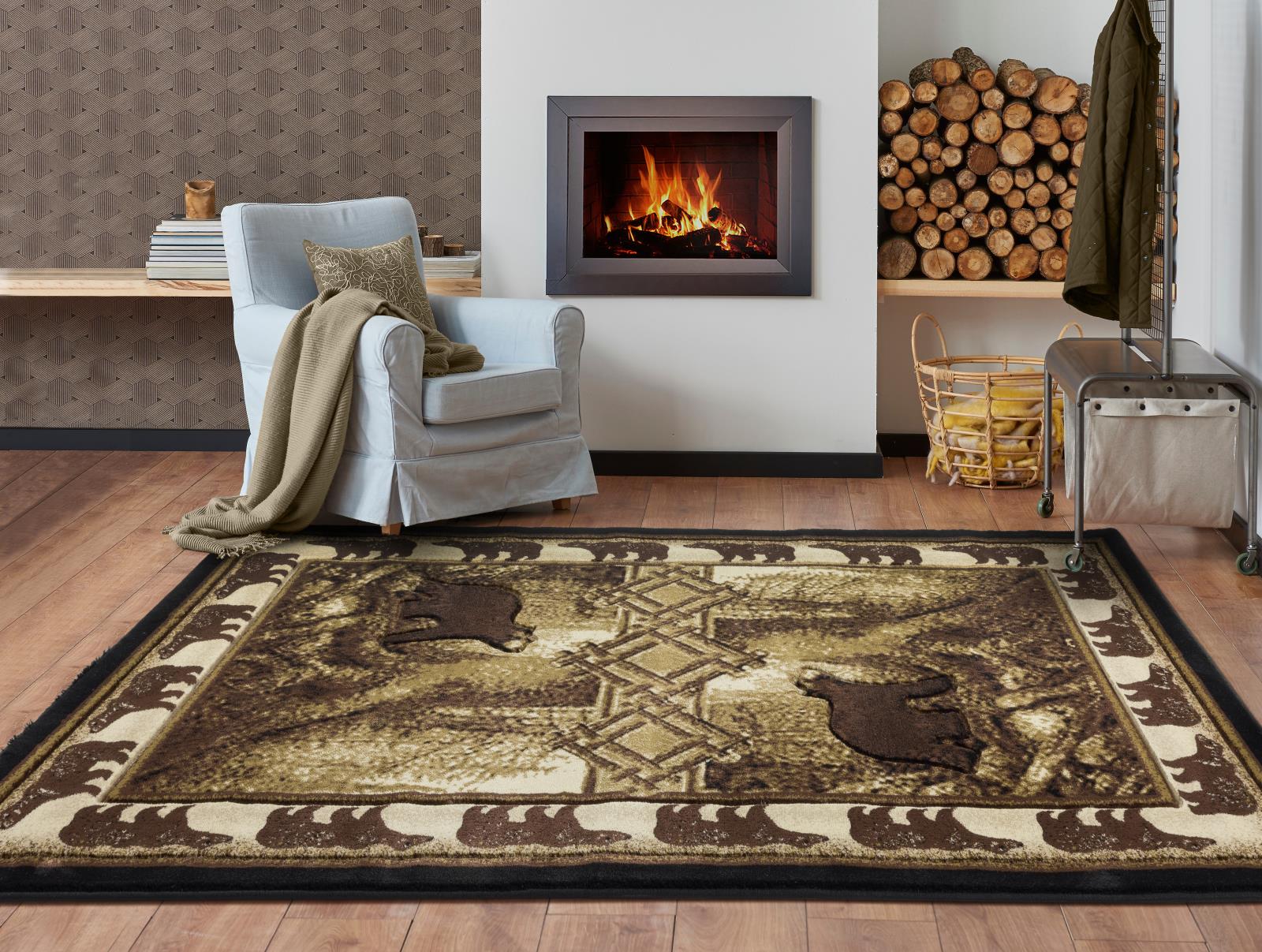 Wildlife WL04 Multicolor Area Rug — view 2
