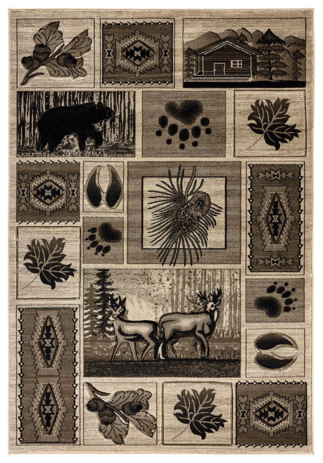 Wildlife WL02 Multicolor Area Rug