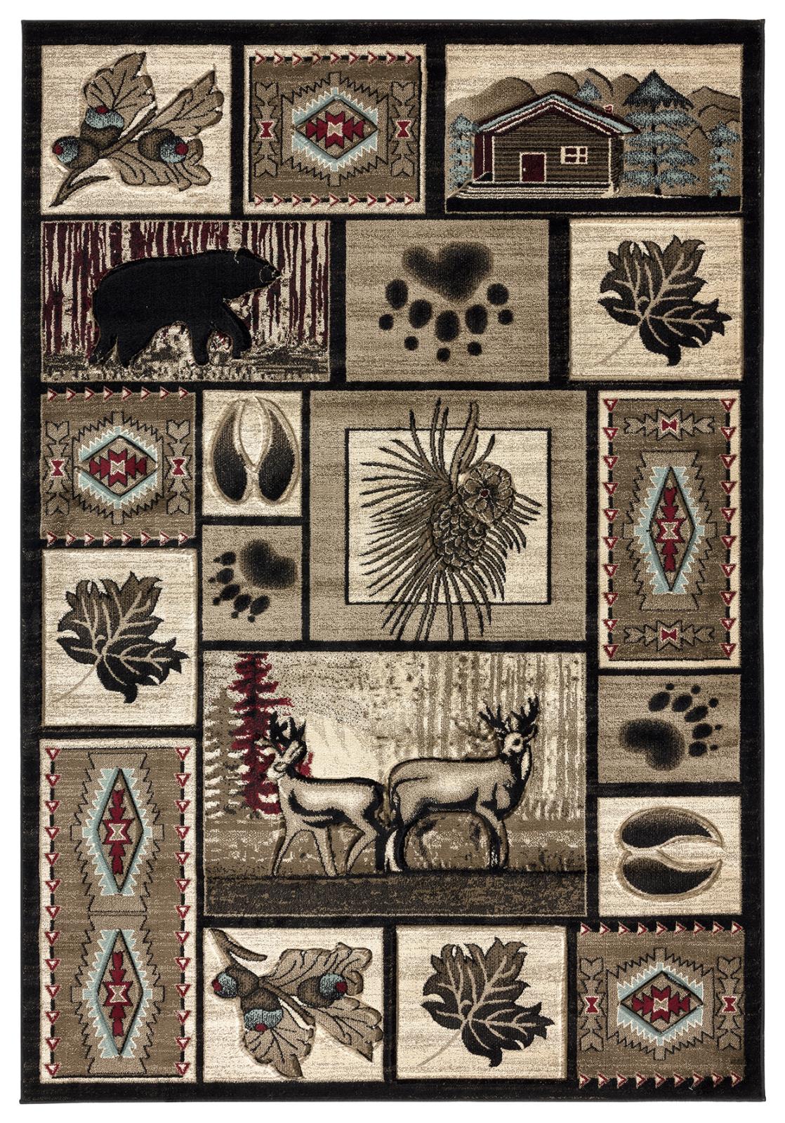 Wildlife WL05 Multicolor Area Rug