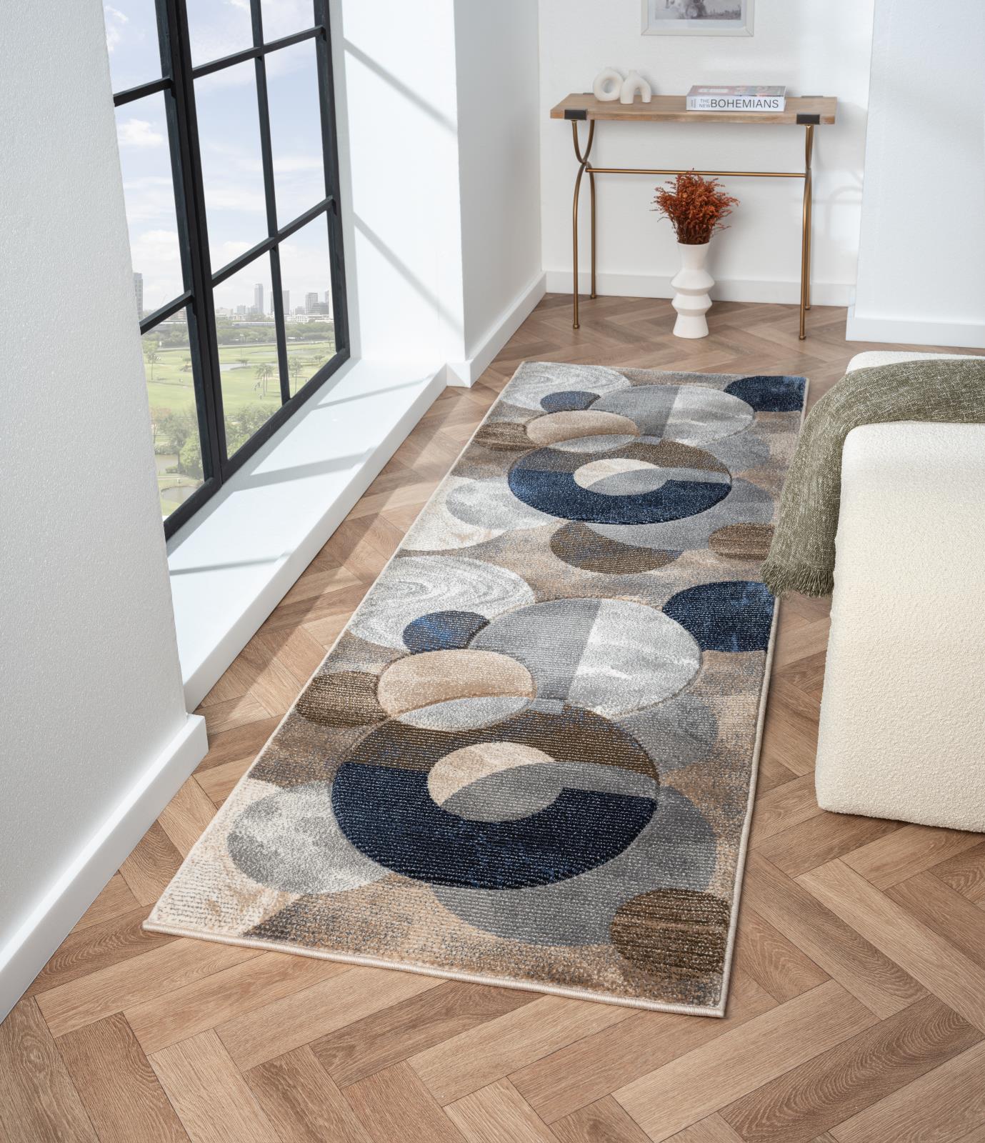Alexia AX02 Brown Area Rug — view 3