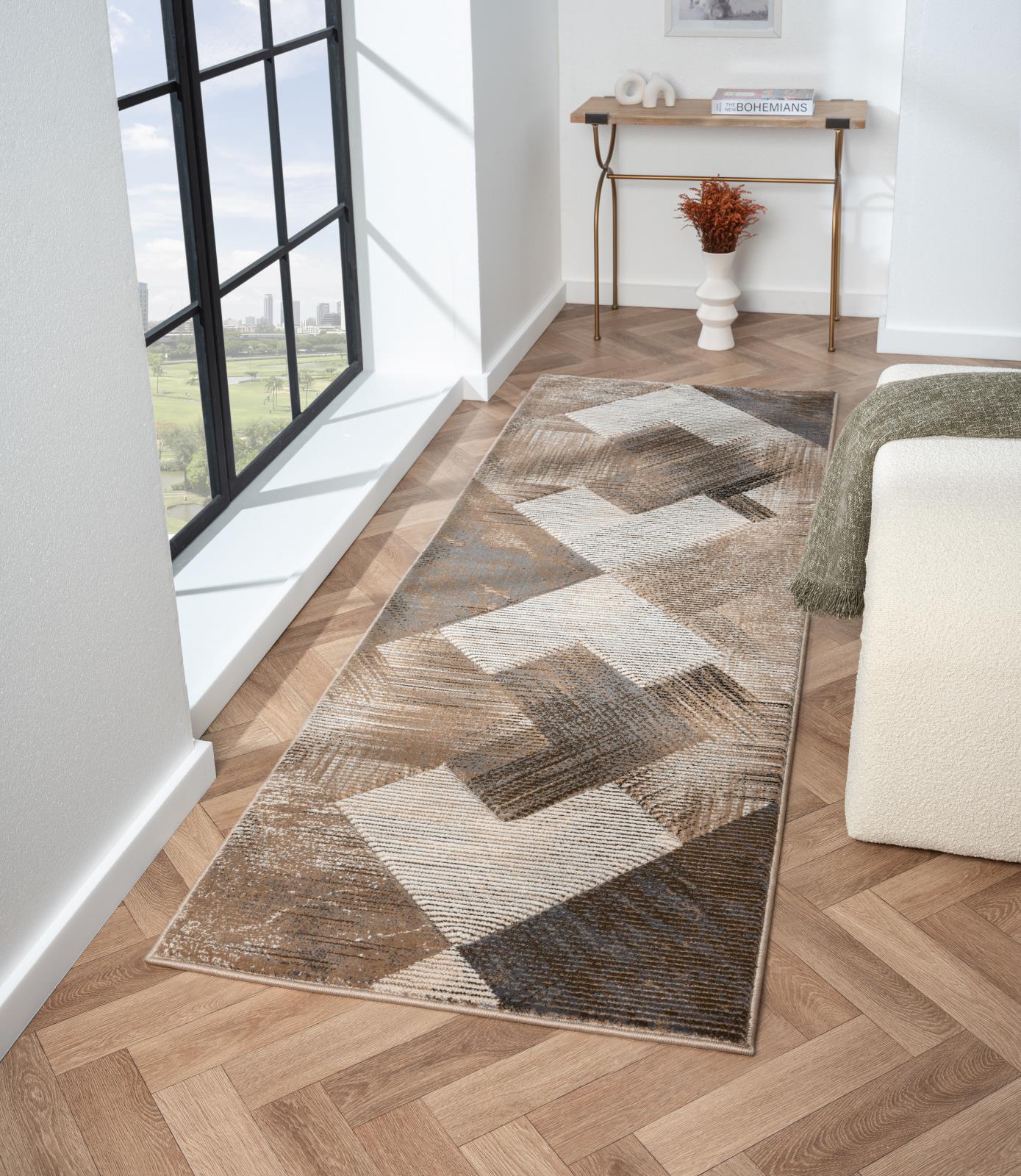 Alexia AX04 Brown Area Rug — view 3